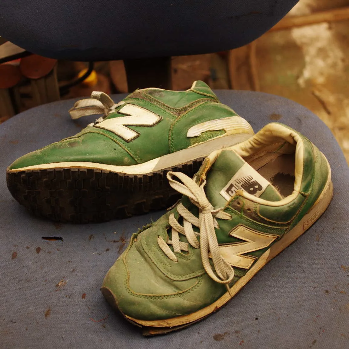 神奈川県　N様　ニューバランス576　ヒールカップ交換とアウ...