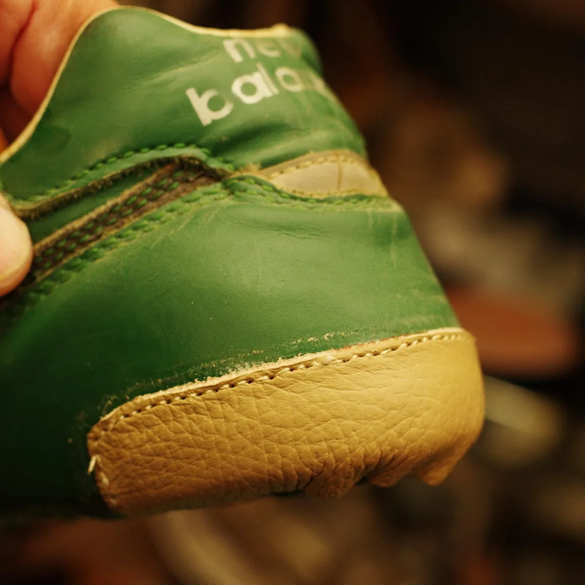 神奈川県 N様 ニューバランス576 ヒールカップ交換とアウ...