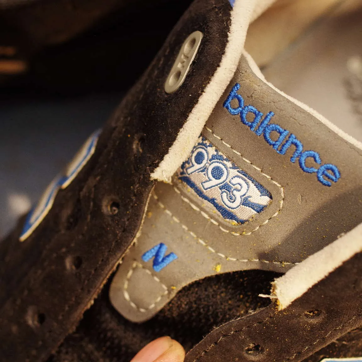 総社市 I様 ニューバランス993 オールソール交換修理