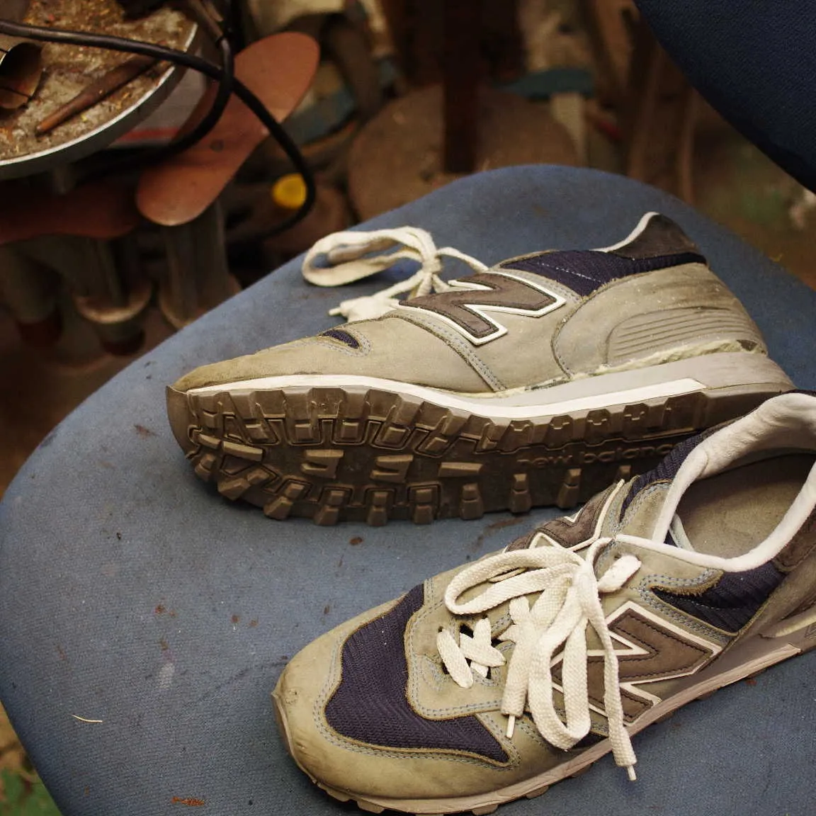 鹿児島県　N様　ニューバランス1300　ウェッジヒール交換