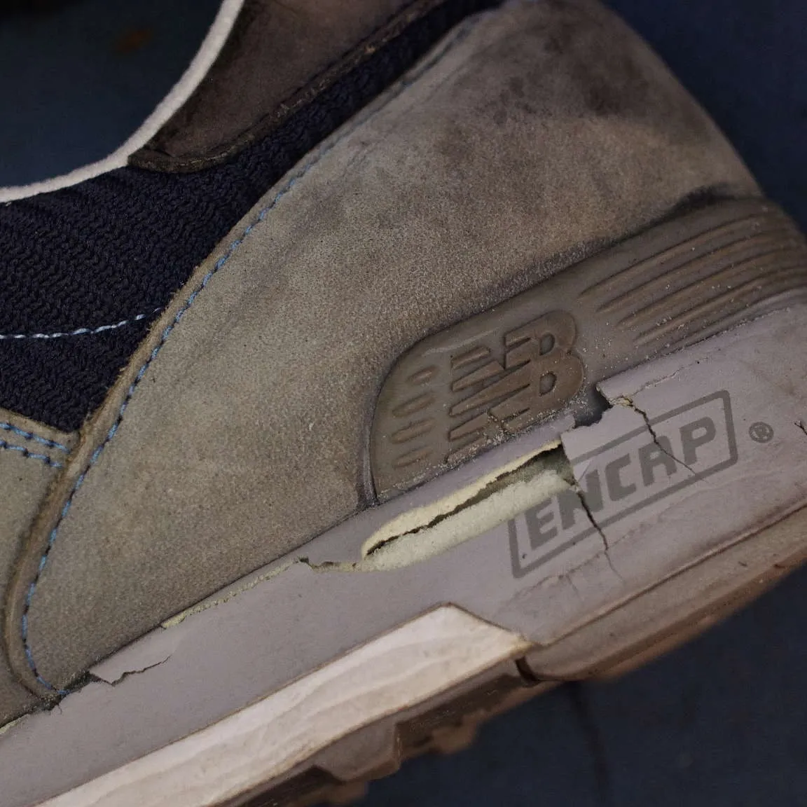 鹿児島県 N様 ニューバランス1300 ウェッジヒール交換