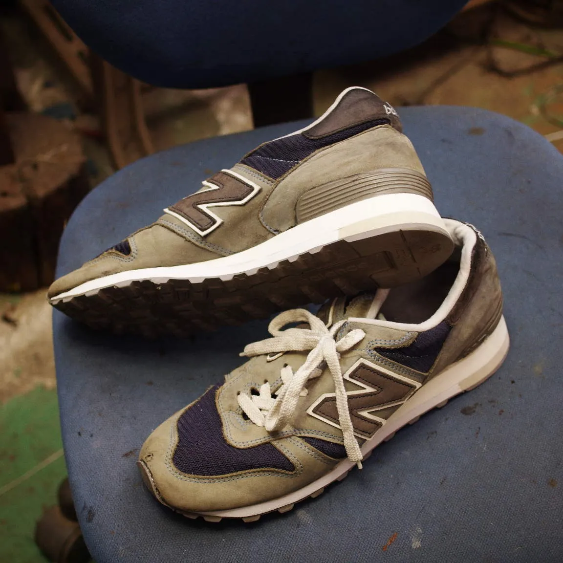 鹿児島県 N様 ニューバランス1300 ウェッジヒール交換