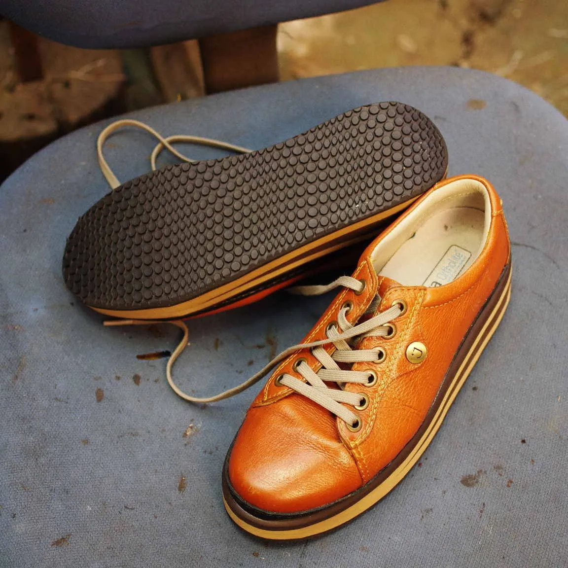 埼玉県 I様 Joya ウォーキングシューズ オールソール交...