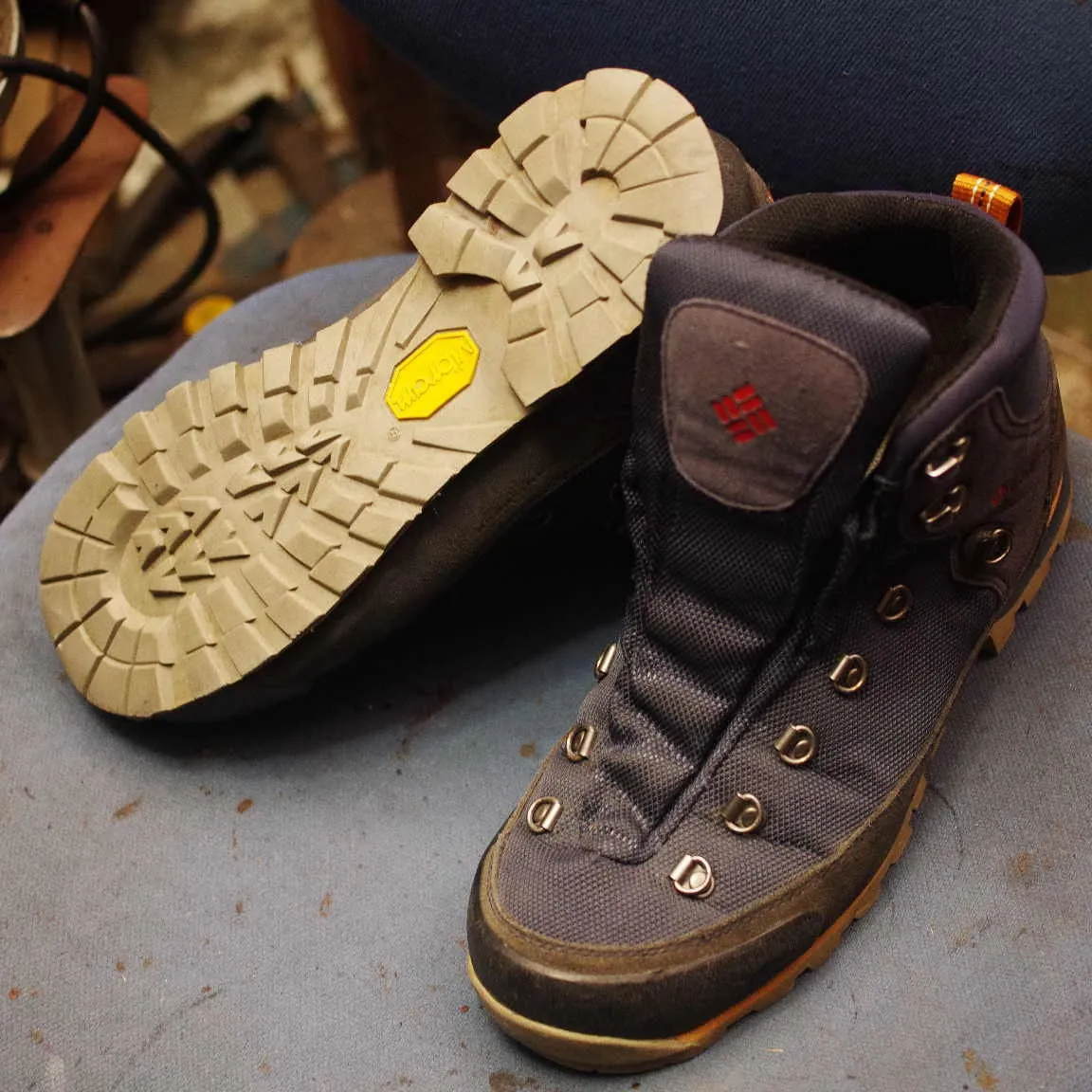 大阪府　K様　Columbia　トレッキングシューズ　ソール...