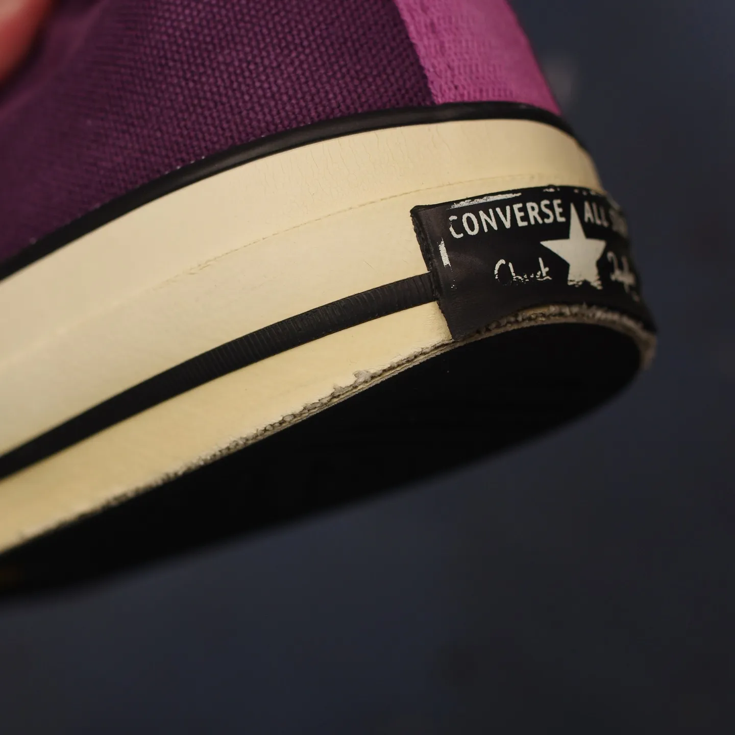 佐賀県　I様　CONVERSE　ALLSTAR　かかとコーナ...