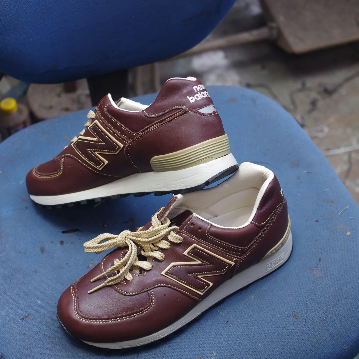 岩手県 M様 ニューバランス576 ヒールカップ交換