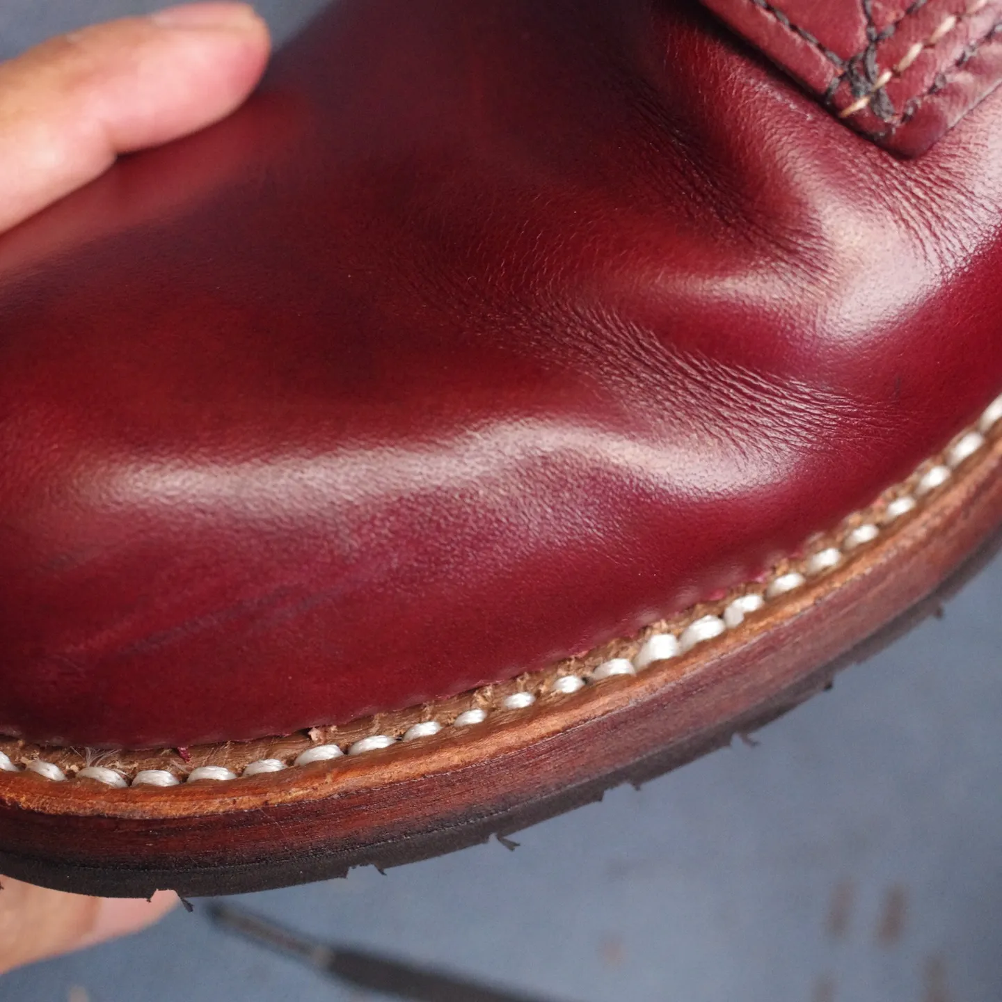 岐阜県　T様　REDWING　Beckmann　ハーフソール...