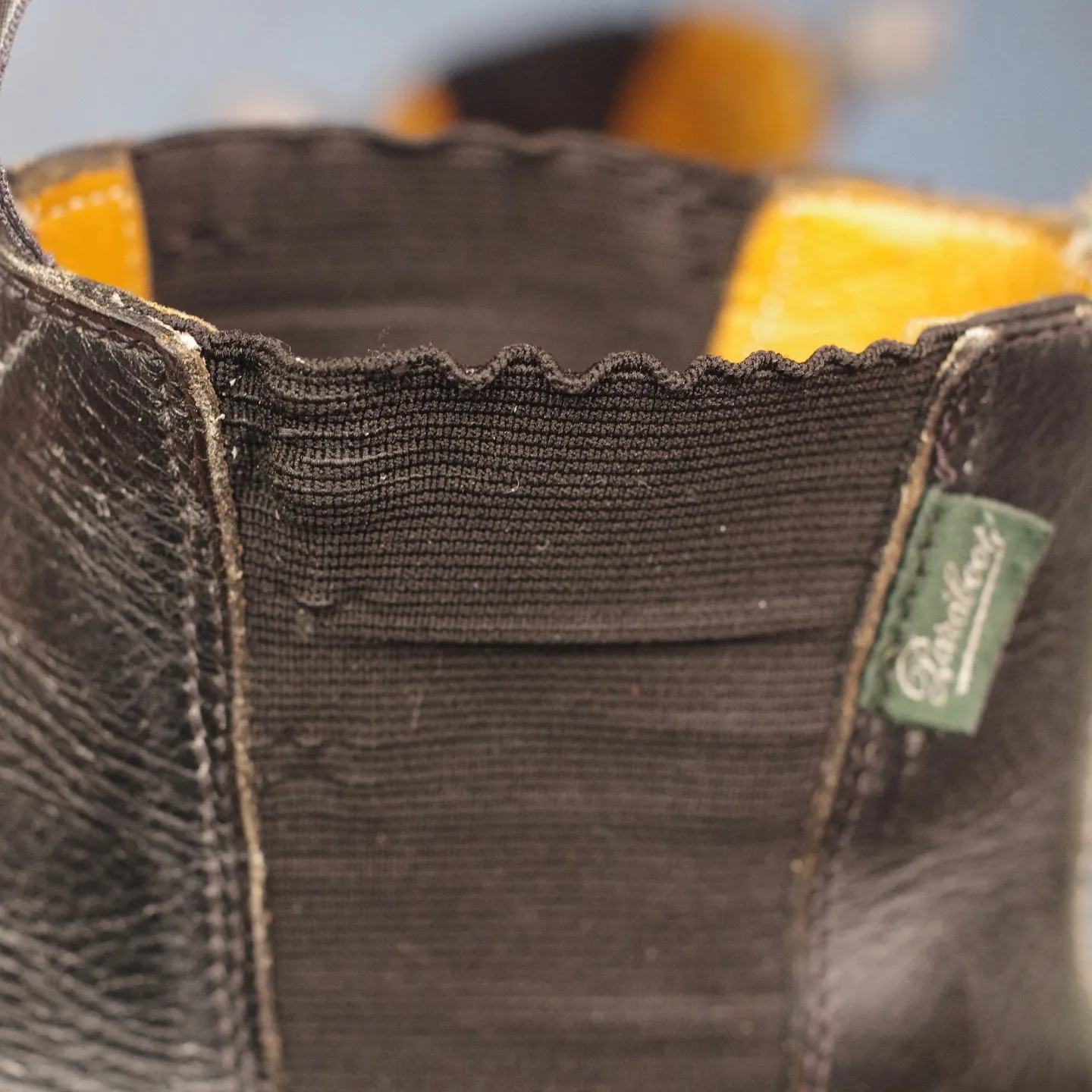 倉敷市 Y様 Paraboot サイドゴアゴム交換。