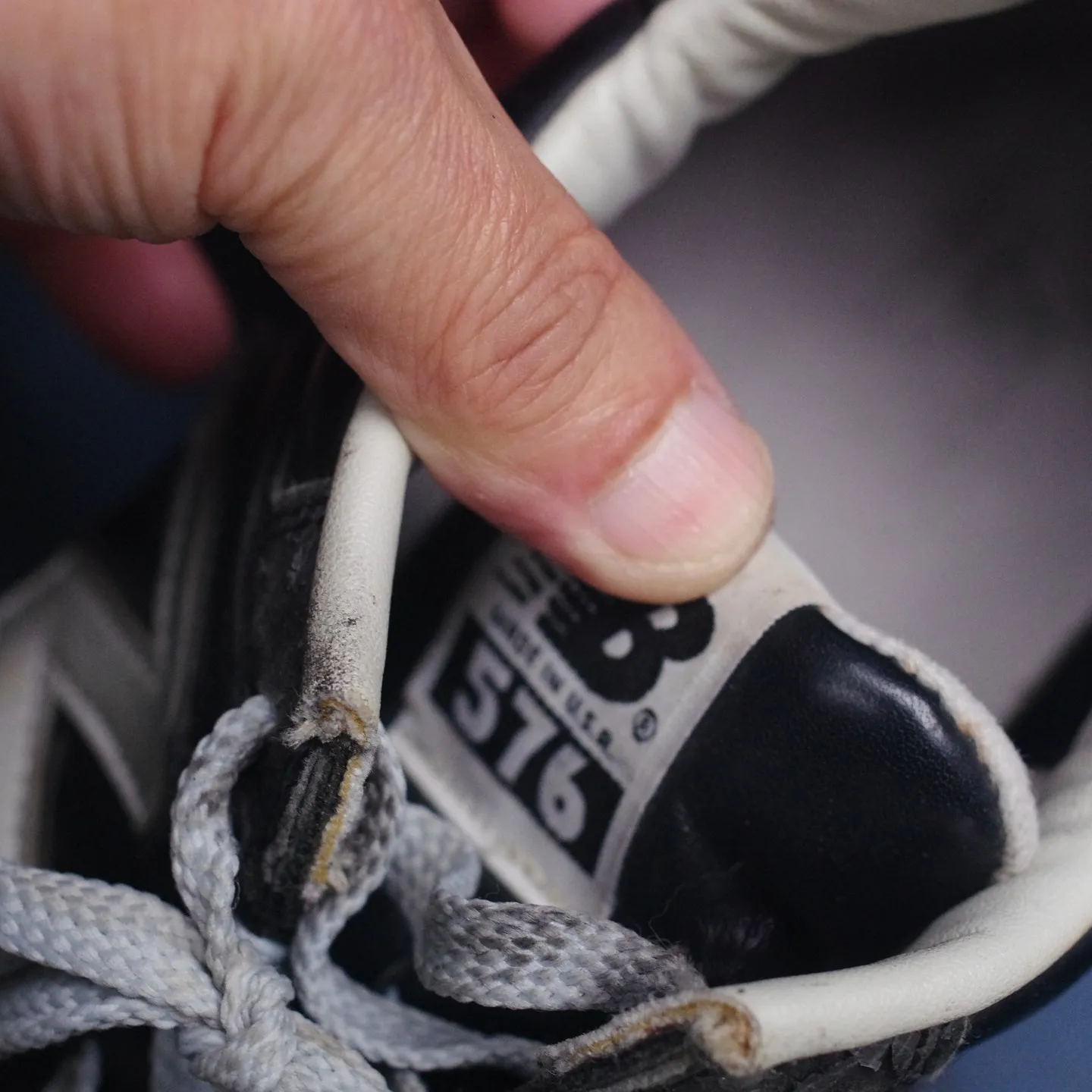 兵庫県　K様　NewBalance576　ヒールカップ　加水...