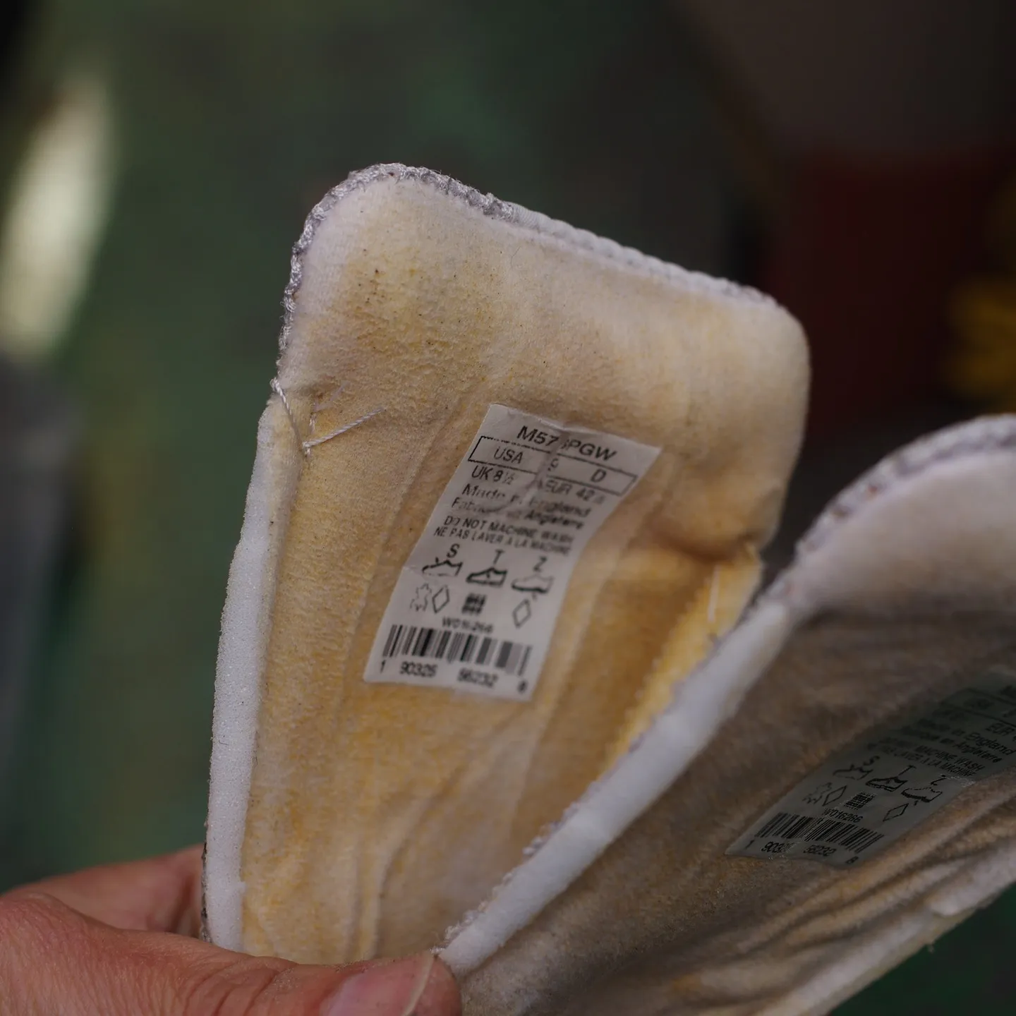 東京都　Y様　NewBalance576　シュータンのスポン...