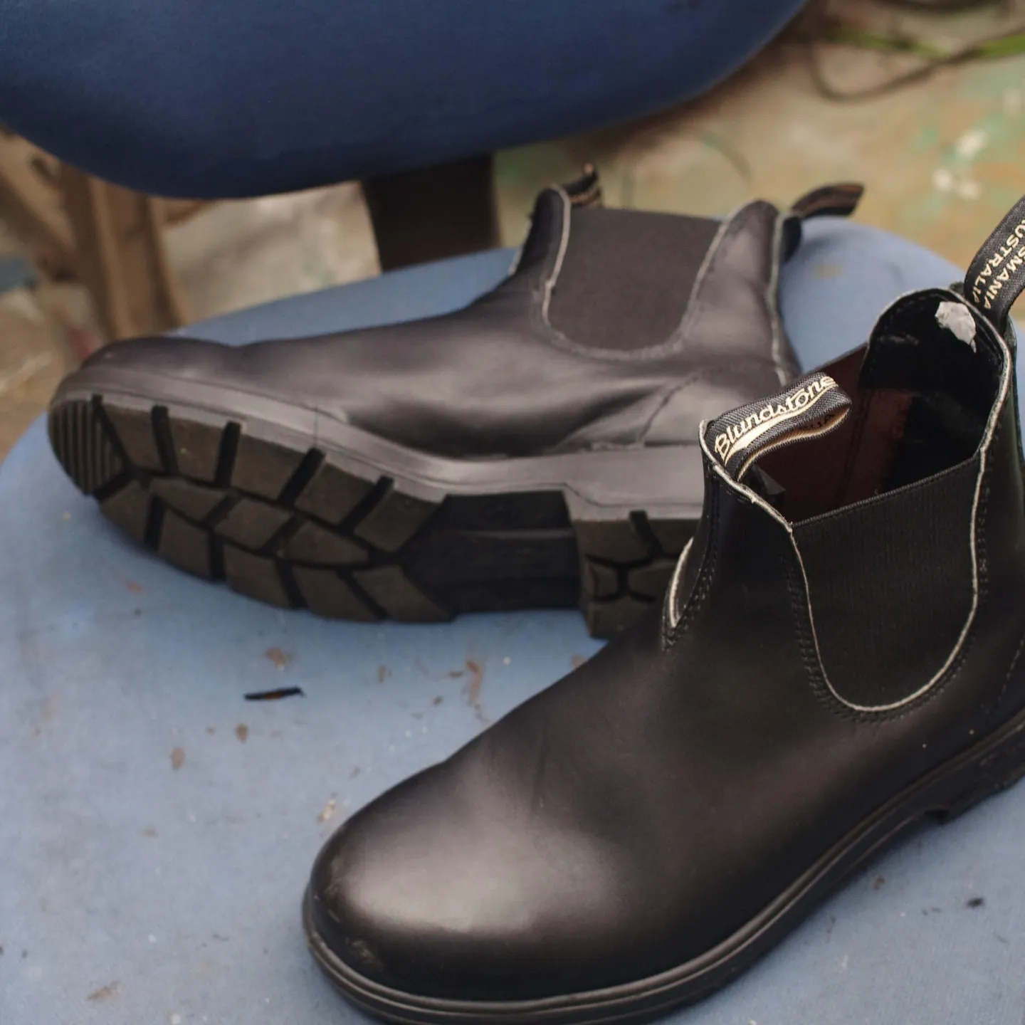 新潟県のI様よりお預かりしたブランドストーンのサイドゴアブー...