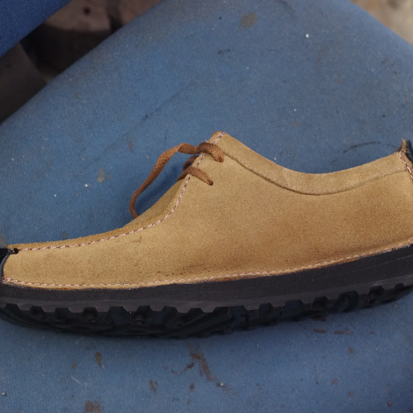 兵庫県のY様よりClarksナタリーのオールソール交換修理を...