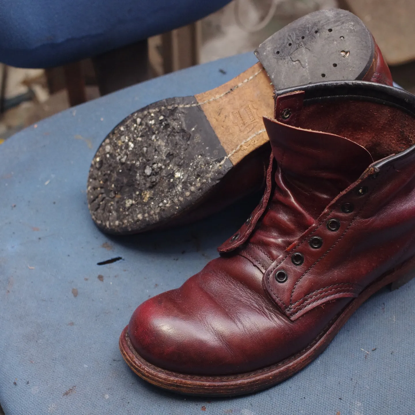 倉敷市のK様のレッドウィング ベックマンが新しく生まれ変わり...