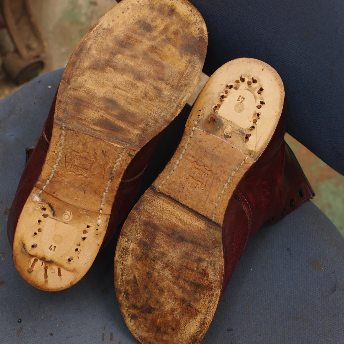 倉敷市のK様のレッドウィング ベックマンが新しく生まれ変わり...