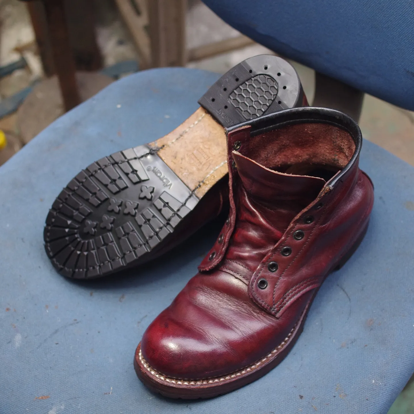 倉敷市のK様のレッドウィング ベックマンが新しく生まれ変わり...