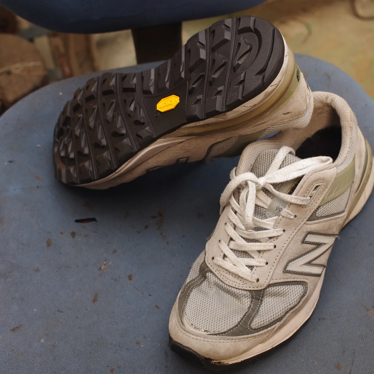 静岡県のY様、ニューバランス990のソールを見事にリニューア...