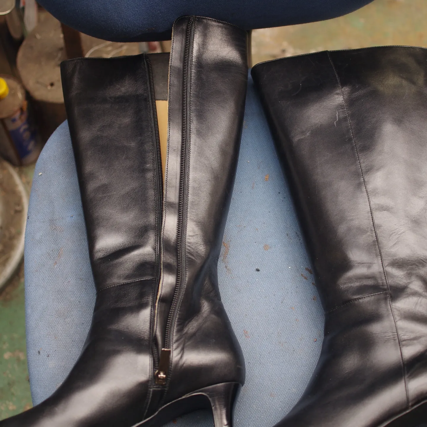 今年も靴修理大作戦!👢大阪府のK様の婦人ロングブーツを新しい...