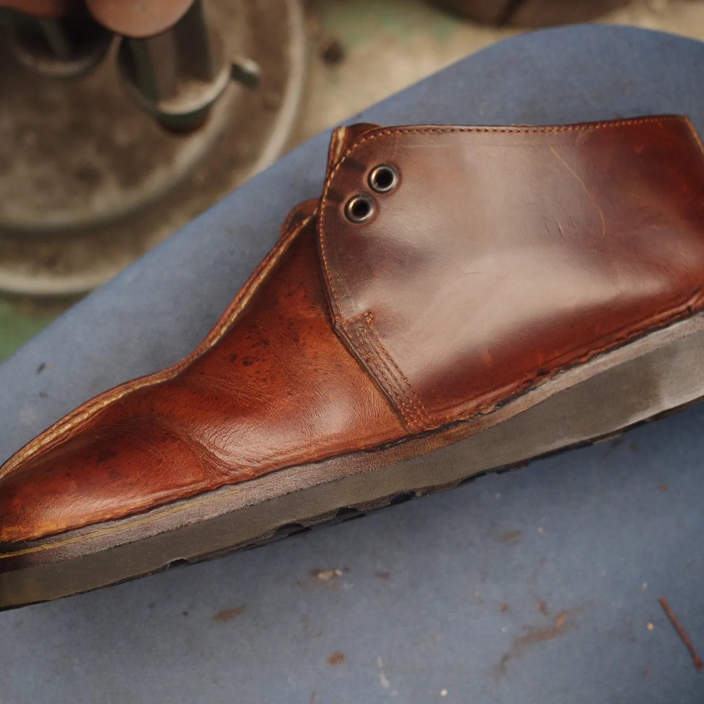 神奈川県のH様よりお預かりしたClarksデザートトレックの...