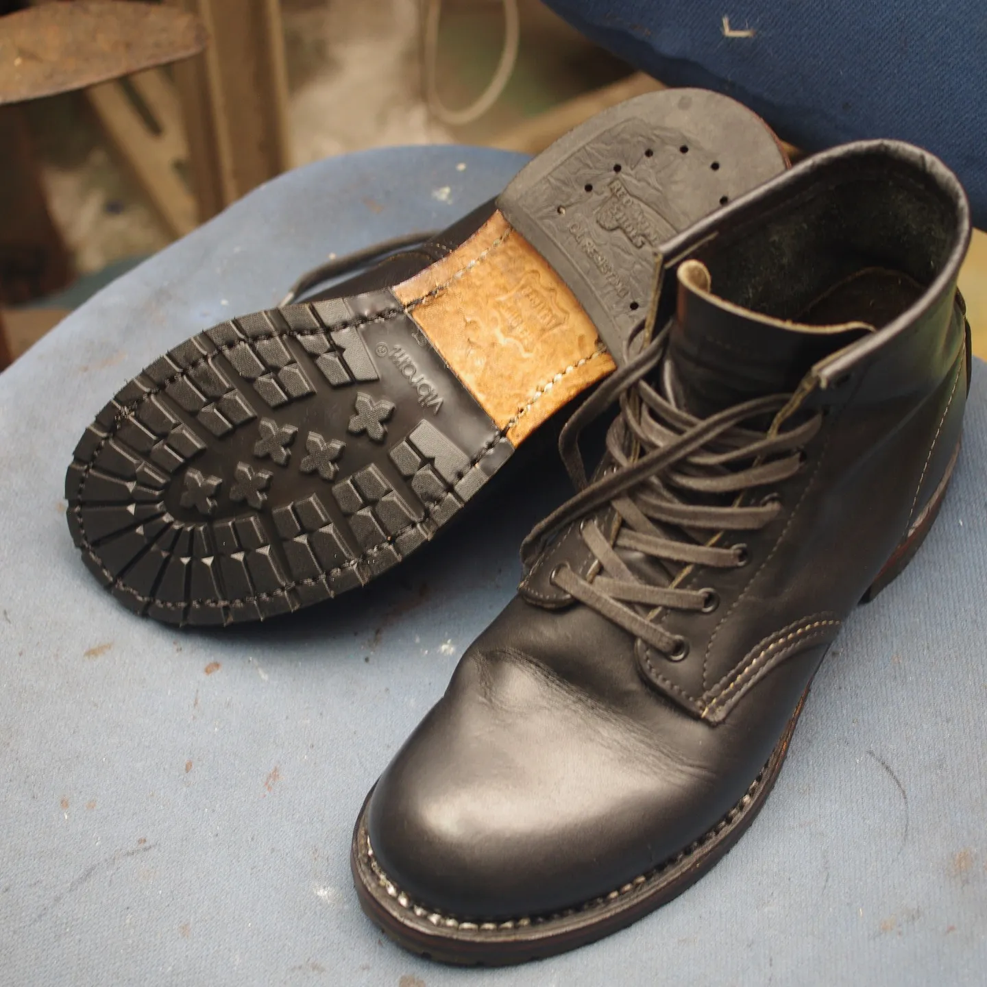 笠岡市のK様よりご依頼をいただき、愛用のREDWINGベック...