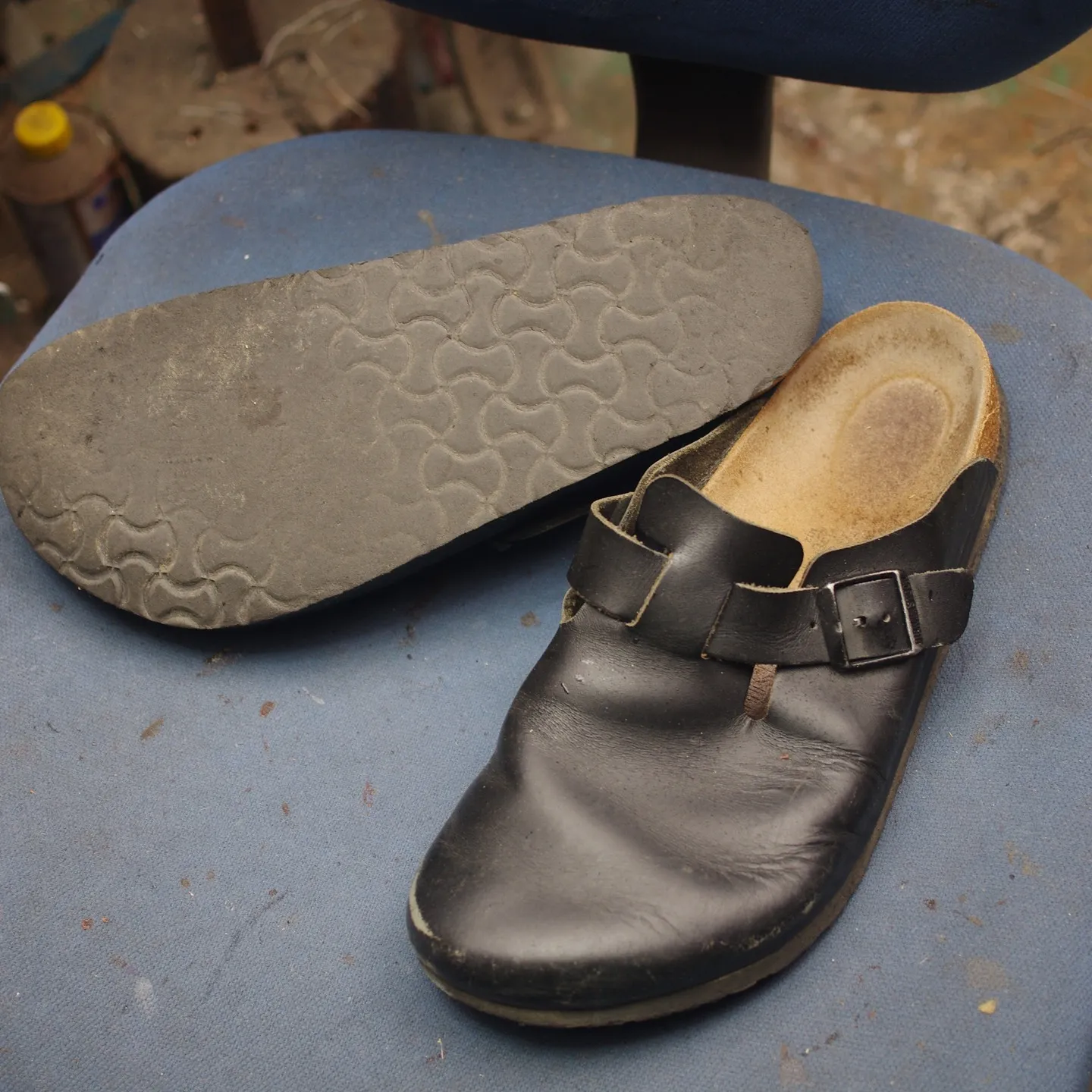 浅口郡里庄町のM様のビルケンシュトックが新しい命を得ました✨...