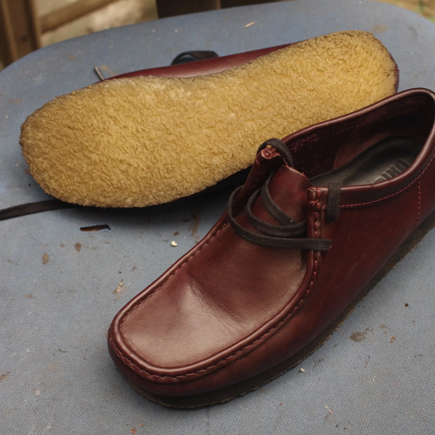 👞 靴が新たな命を吹き込まれました！福井県のY様、クラークス...