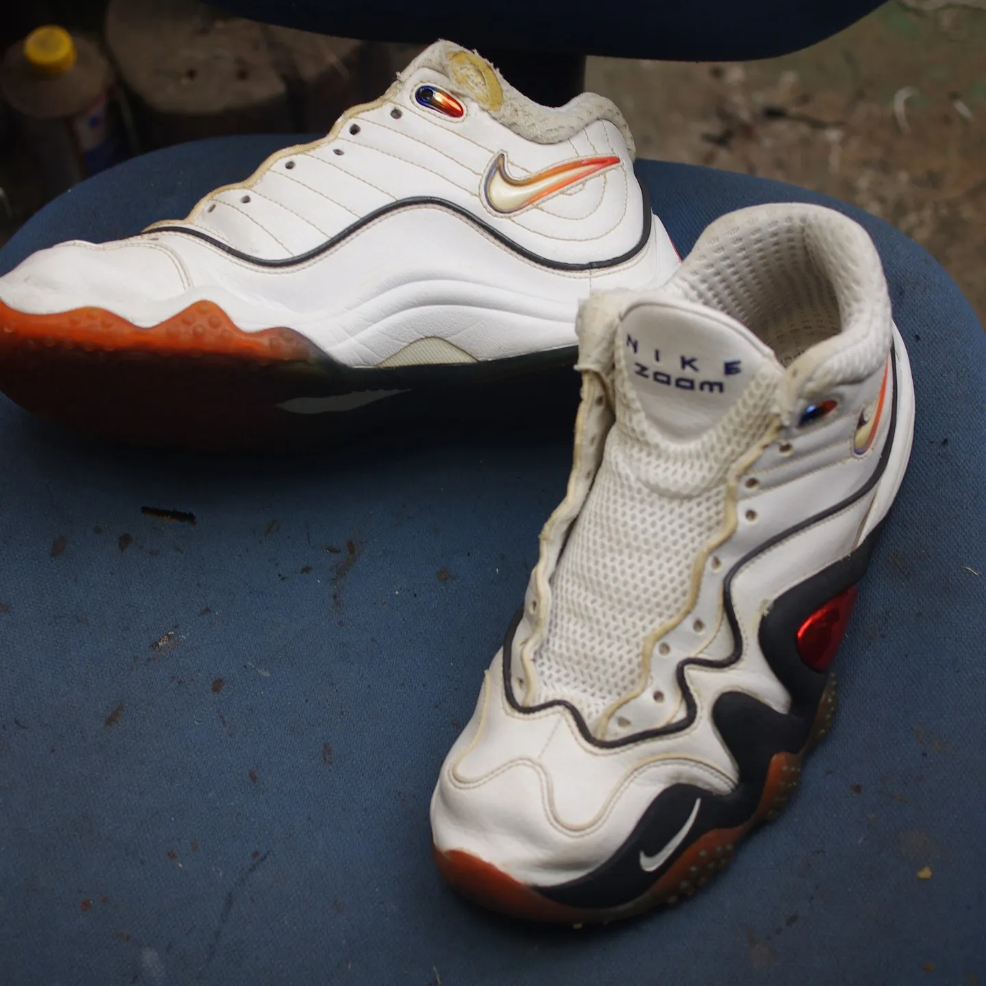 長野県のお客様から送られてきたNIKEエアズームフライトのソ...