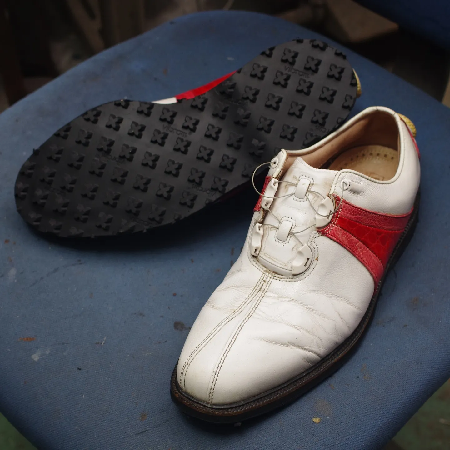 鳥取県のN様からお預かりしたフットジョイのアイコンモデル、ソ...