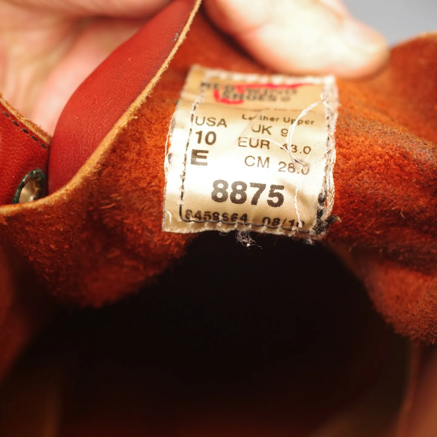 岡山市のお客様よりお預かりした、REDWINGエンジニアブー...