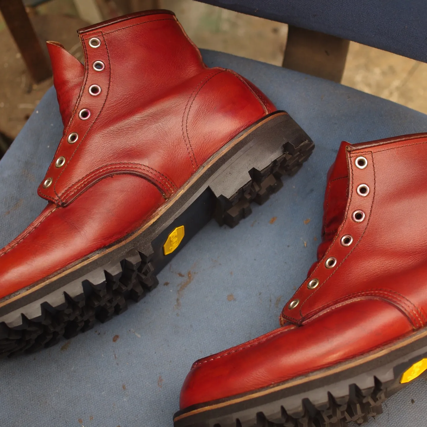 岡山市のお客様よりお預かりした、REDWINGエンジニアブー...