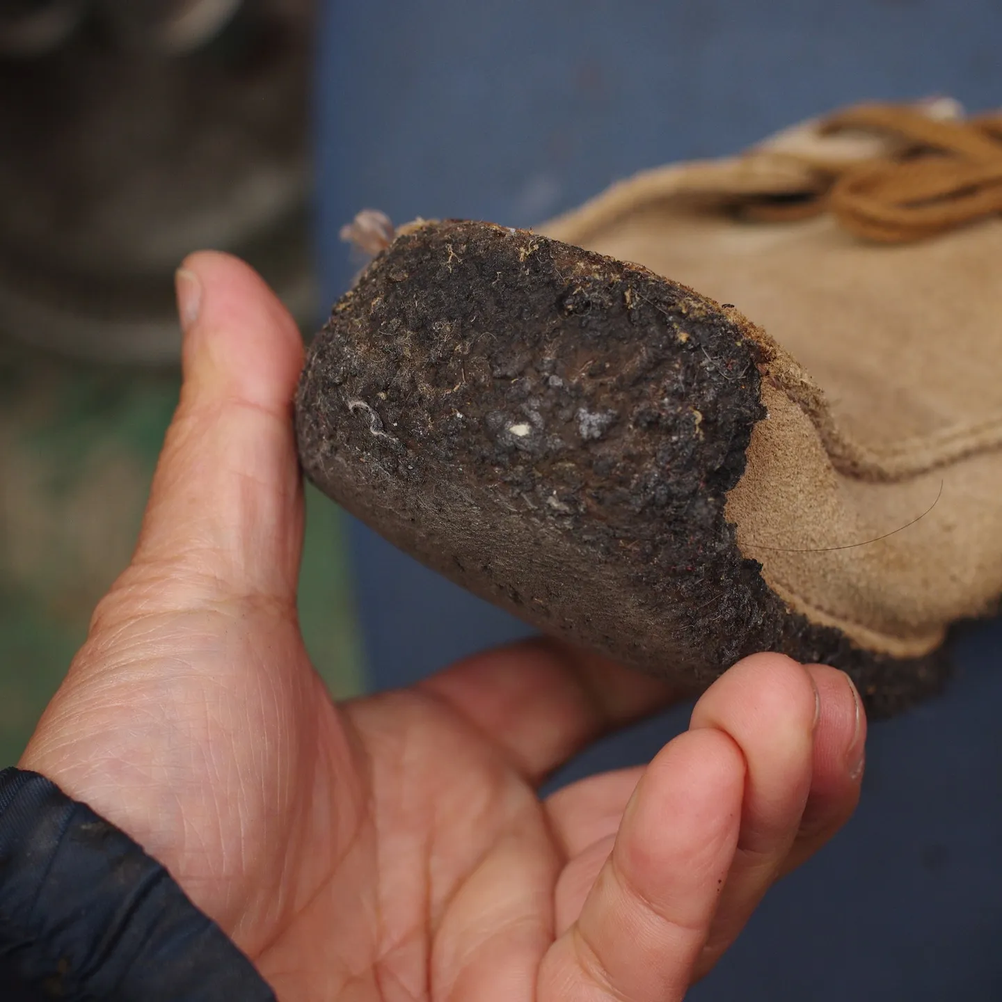 北海道のK様からお預かりしたClarksナタリーの靴、生ゴム...