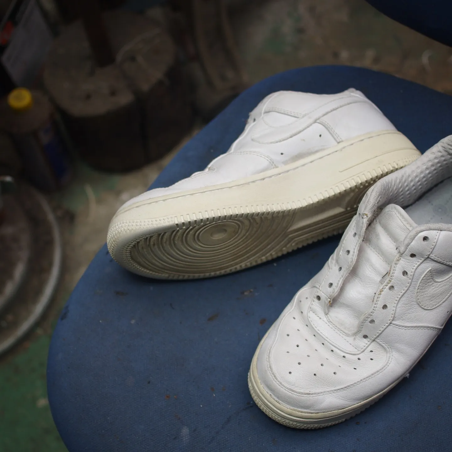 神奈川県からお越しのH様よりお預かりしたナイキエアフォースワ...