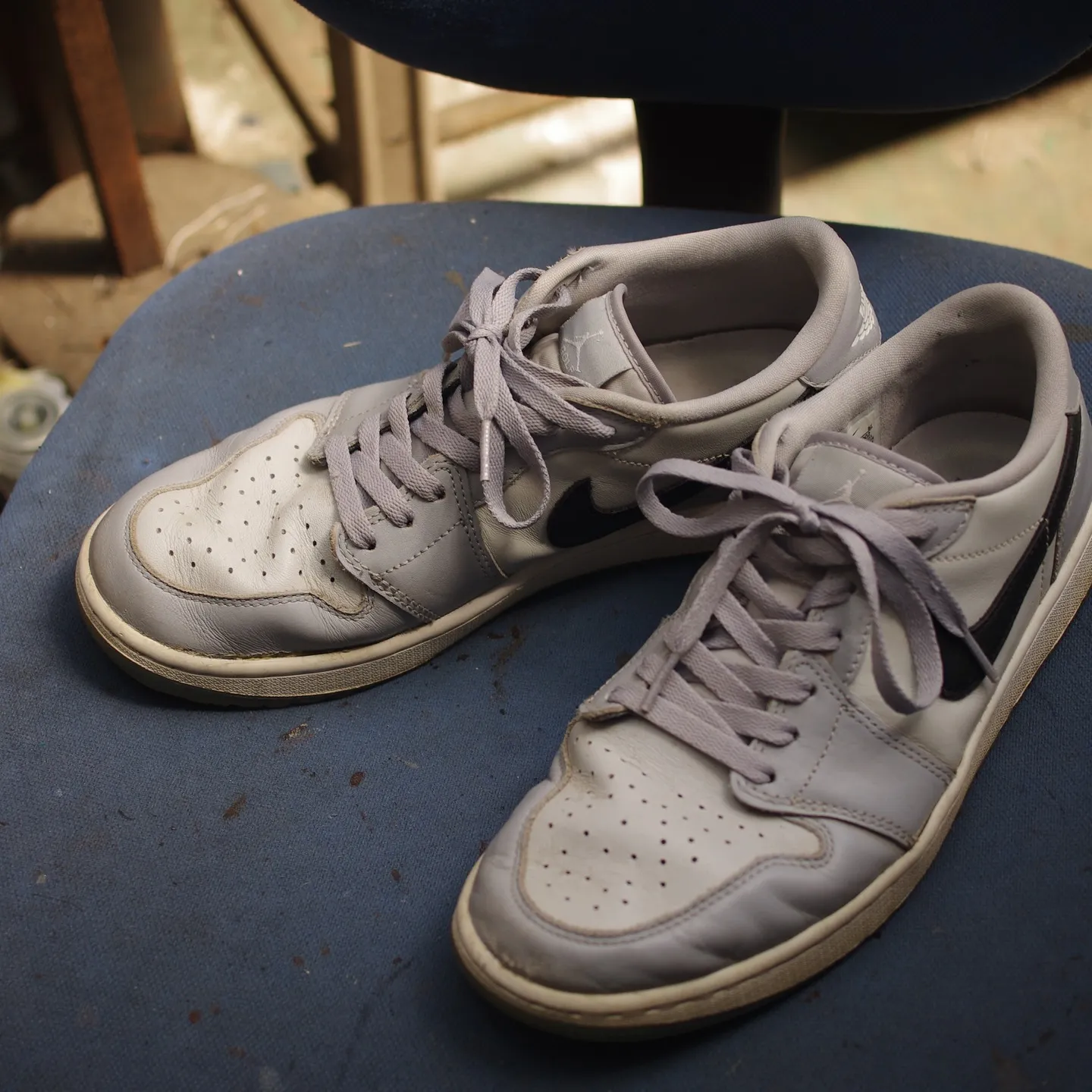 倉敷市のT様、お気に入りのNIKE エア・ジョーダンのゴルフ...