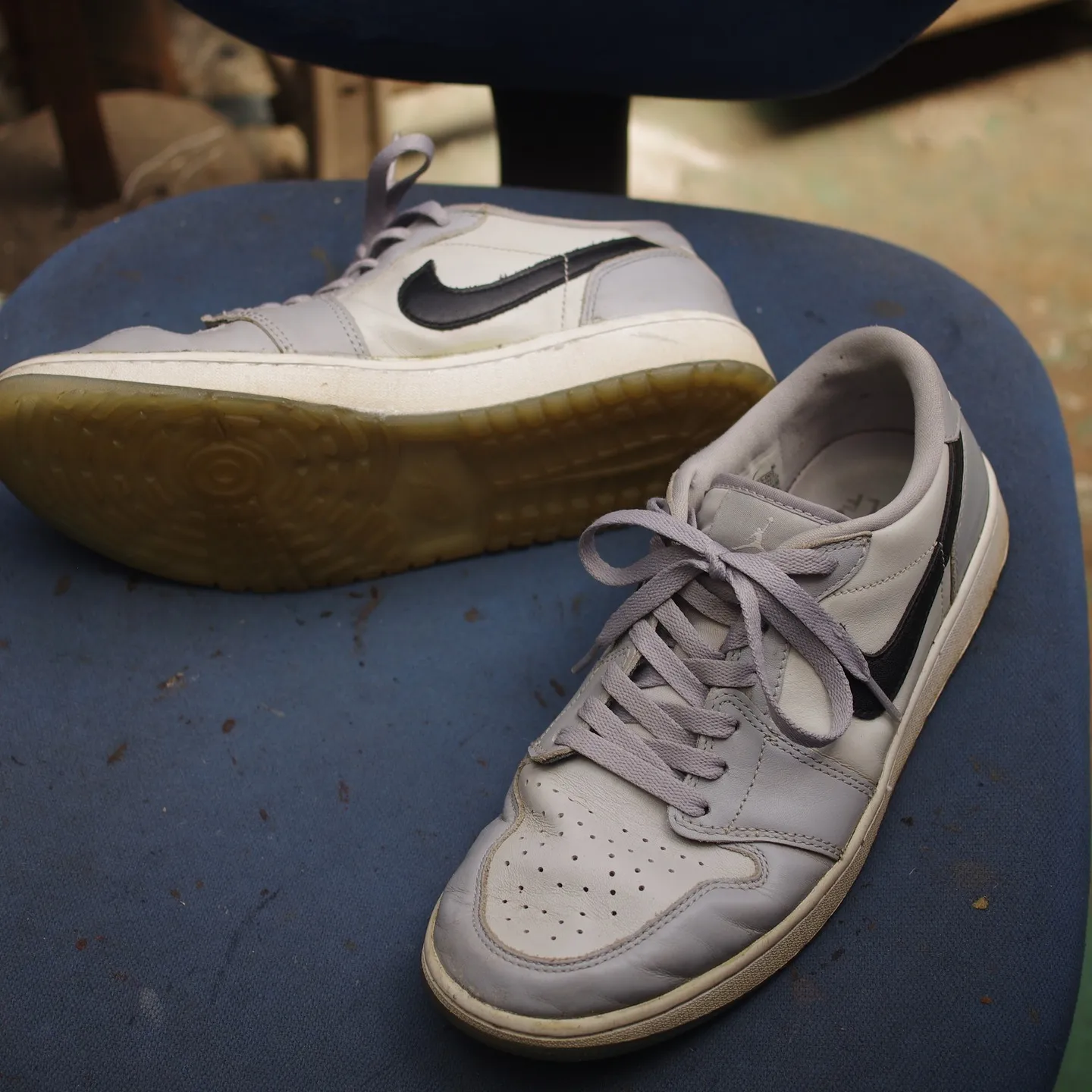 倉敷市のT様、お気に入りのNIKE エア・ジョーダンのゴルフ...