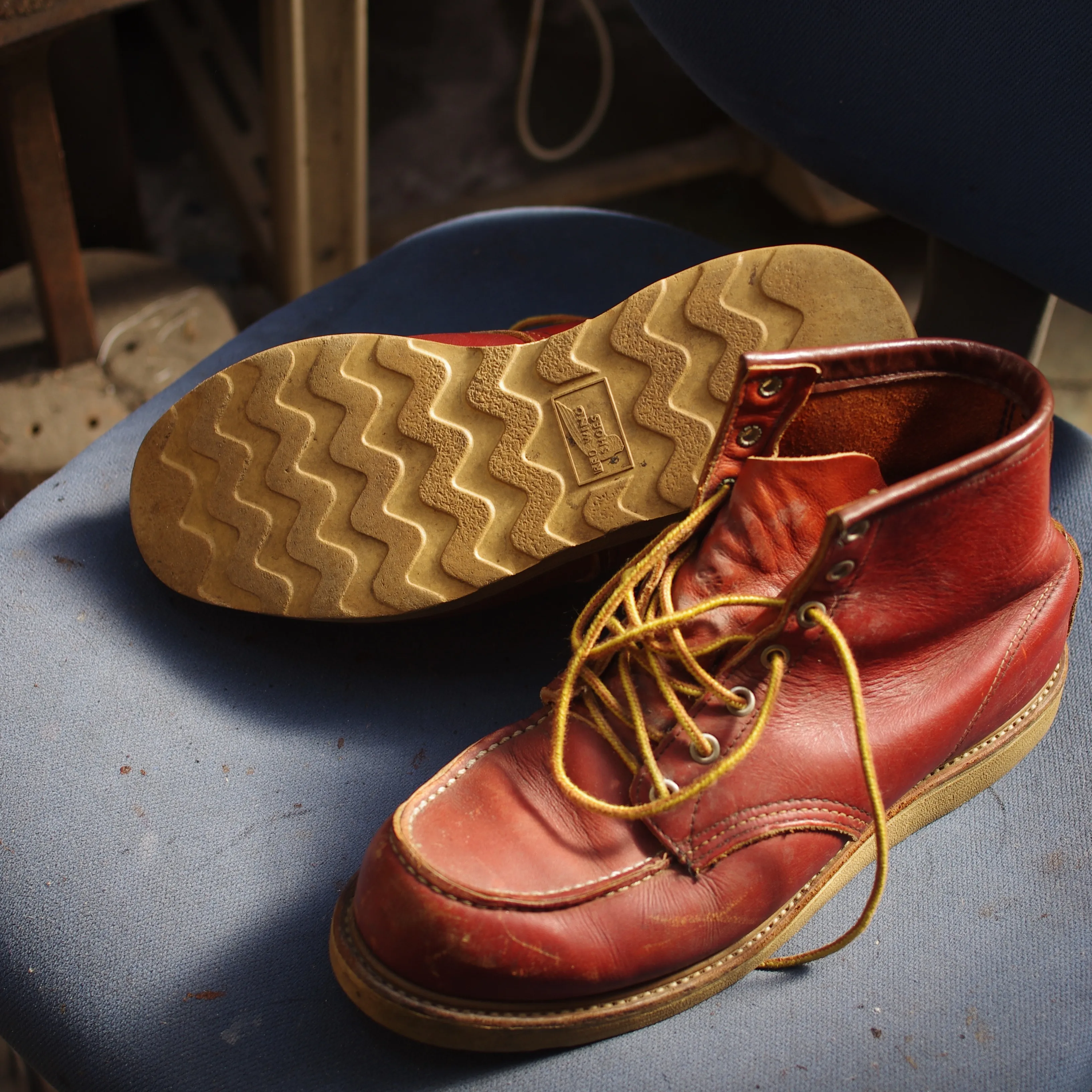 👞✨【レッドウィング アイリッシュセッター カスタムオールソ...