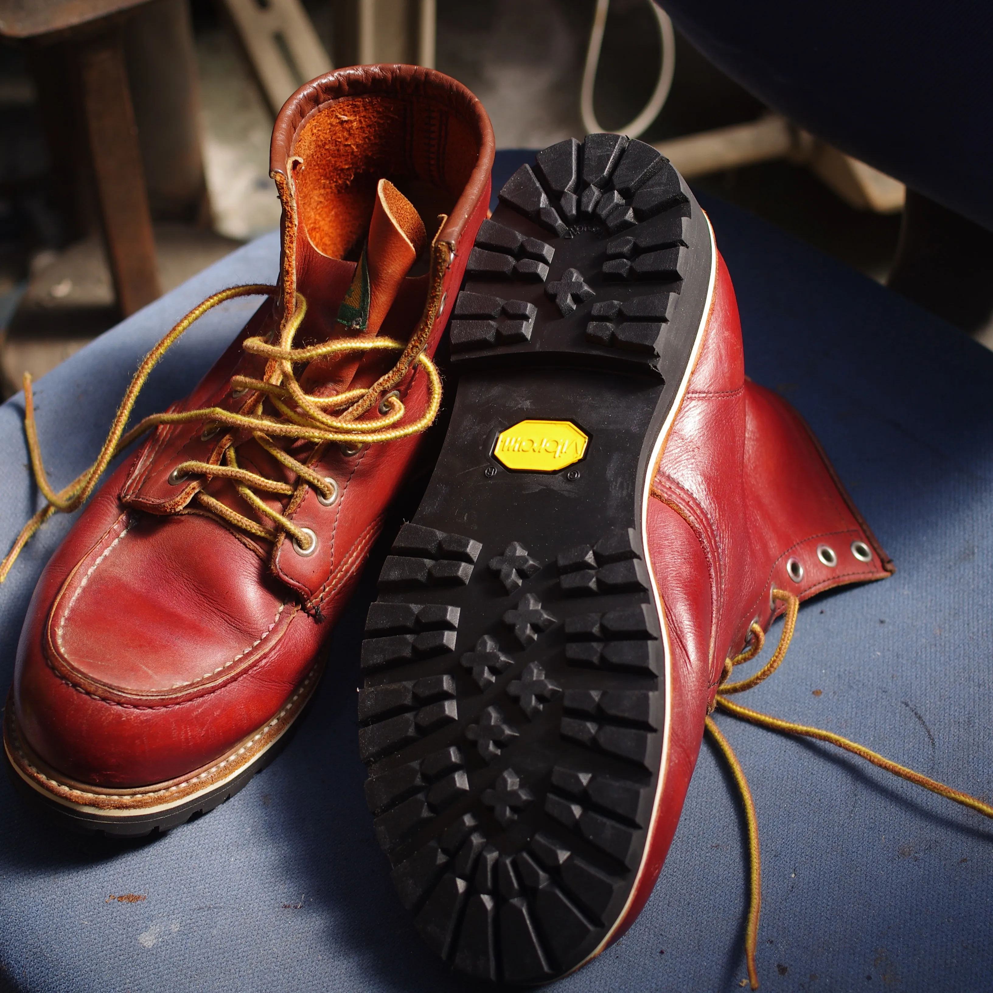 👞✨【レッドウィング アイリッシュセッター カスタムオールソ...