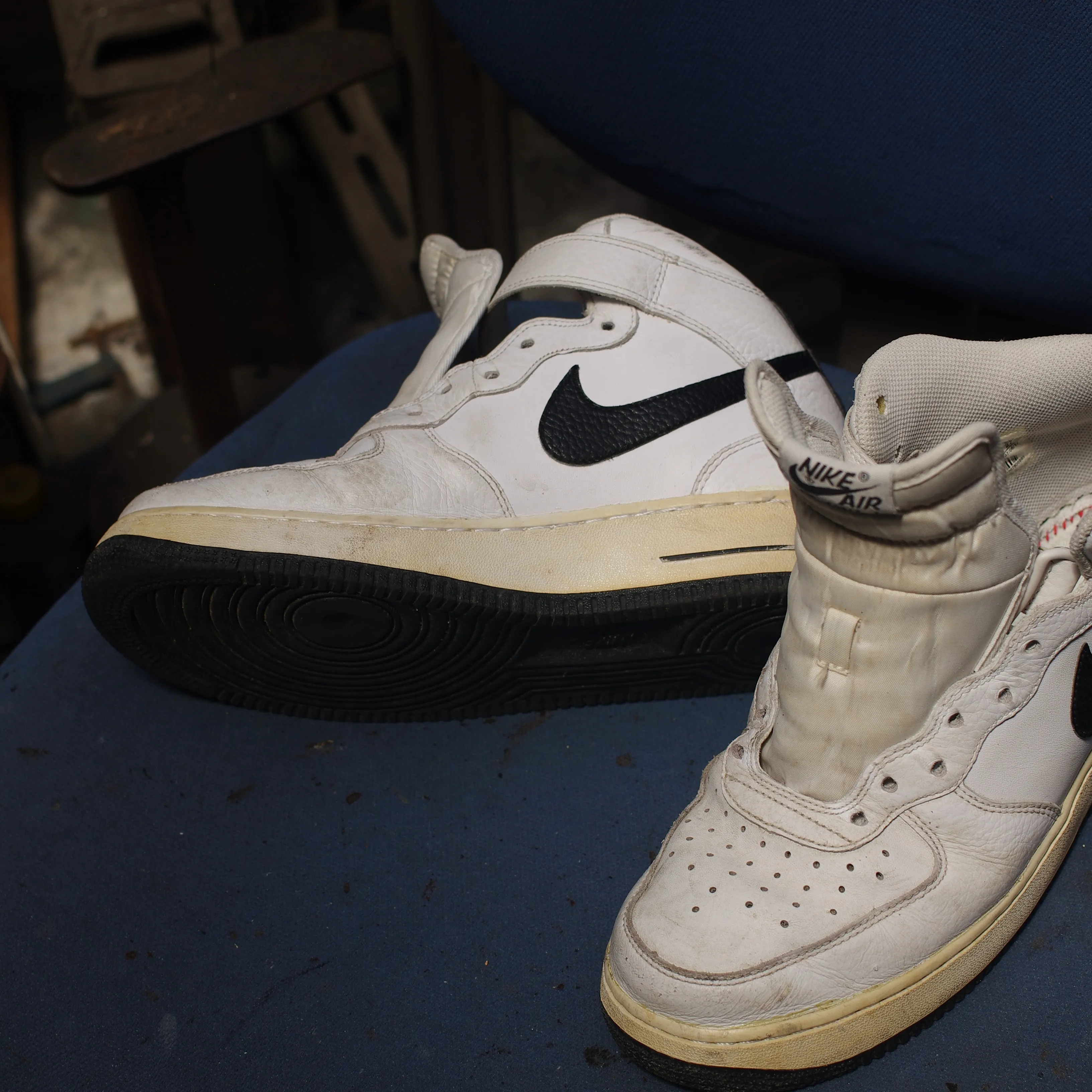 👟🔥【NIKE Air Force 1 High 加水分解修...