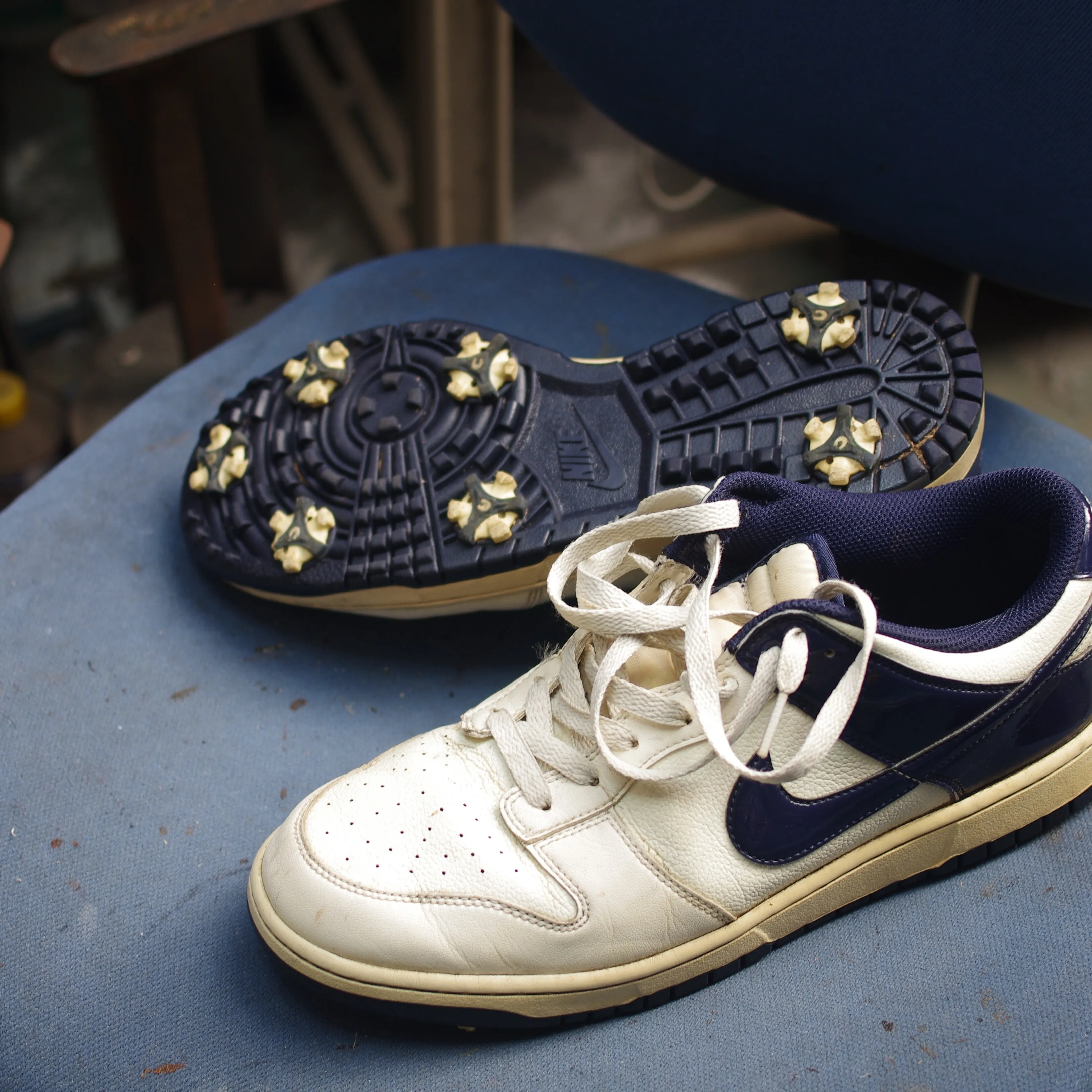 👟⛳【NIKE DUNK ゴルフシューズ ソール剥がれ修理】...