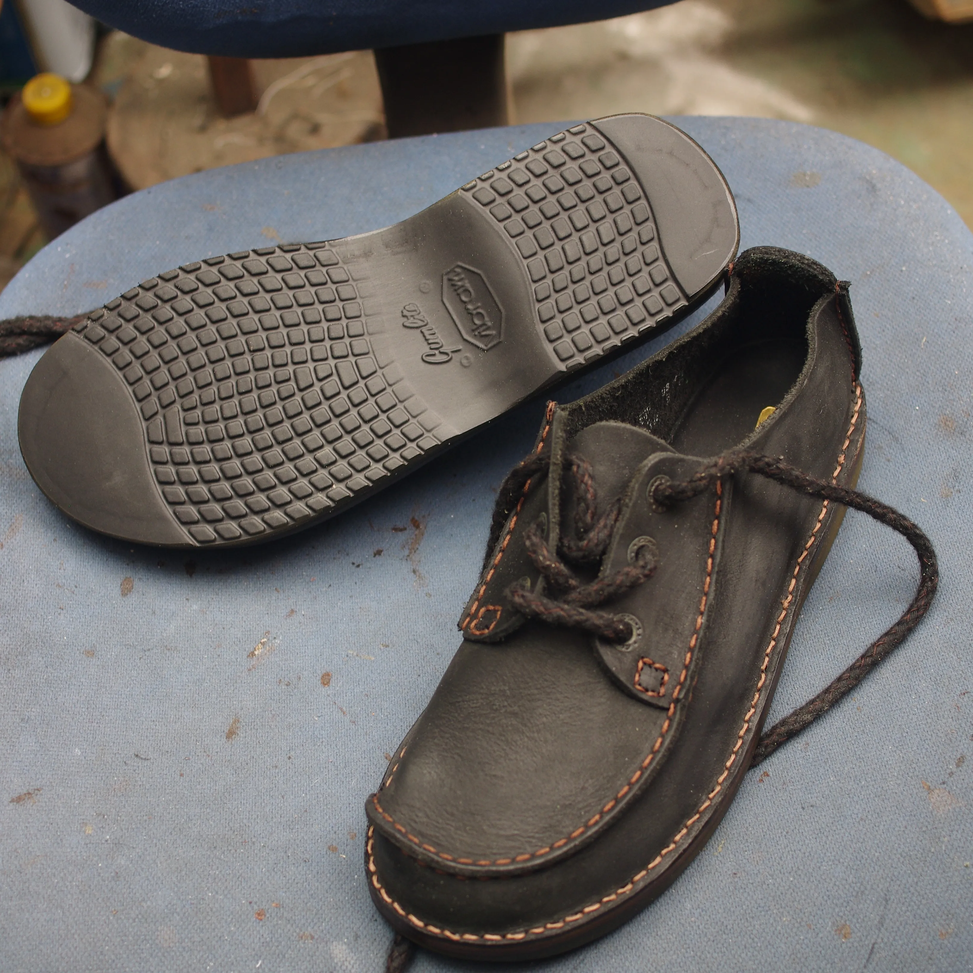 👞【Clarks Rambler オールソール交換修理】👞