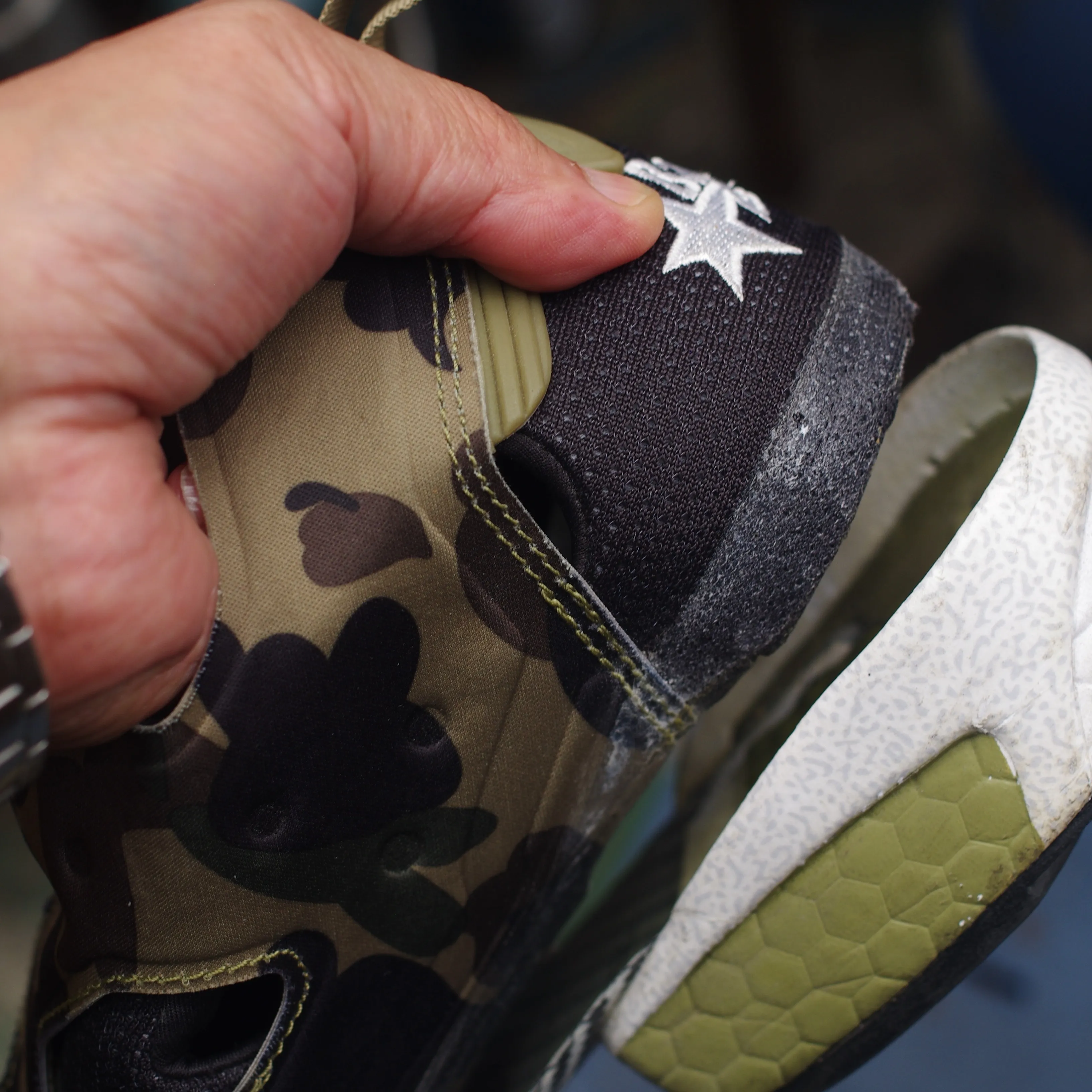 Reebok インスタポンプフューリーのソール剥がれ修理🔥