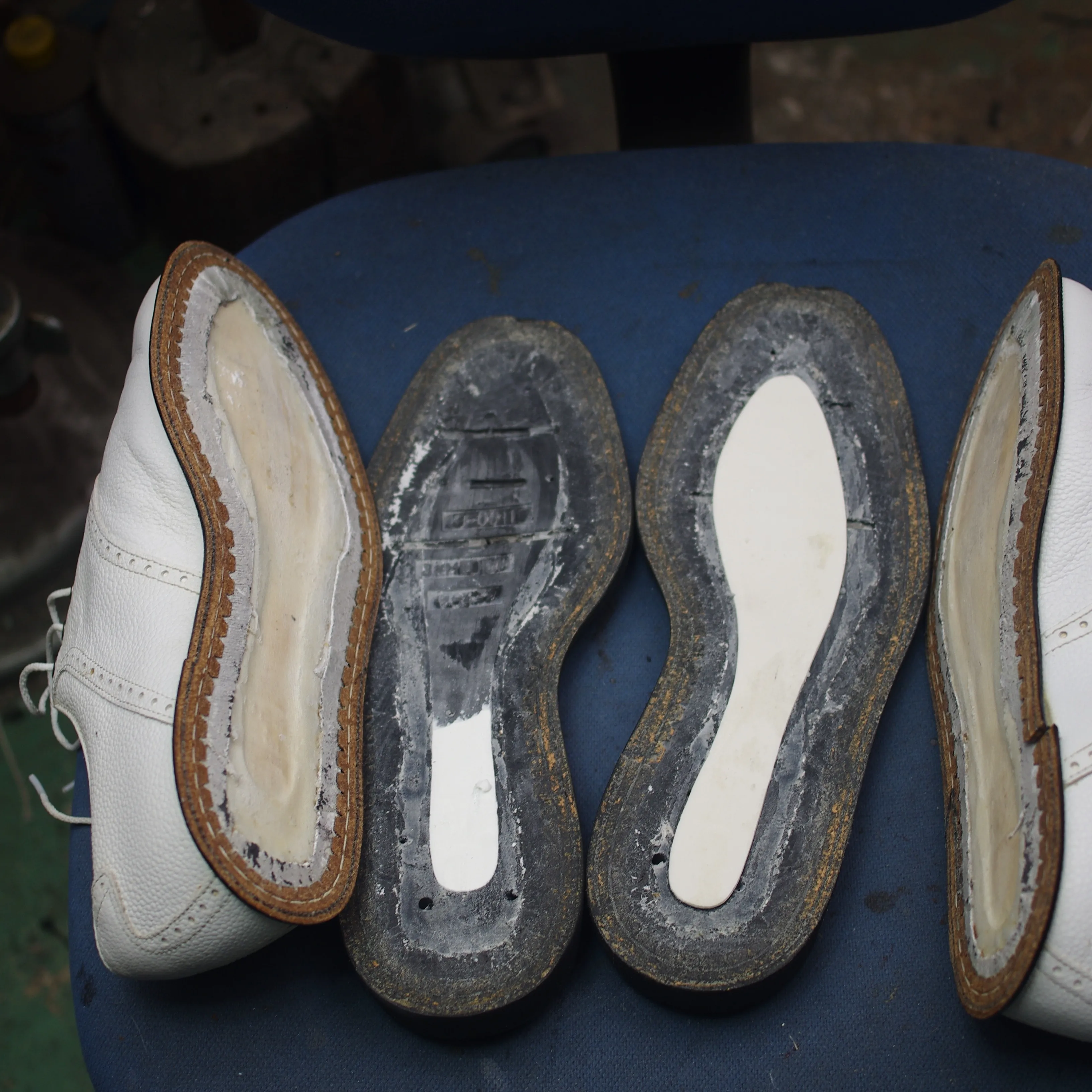 【FootJoy アイコンモデル|加水分解したソールを本革仕...