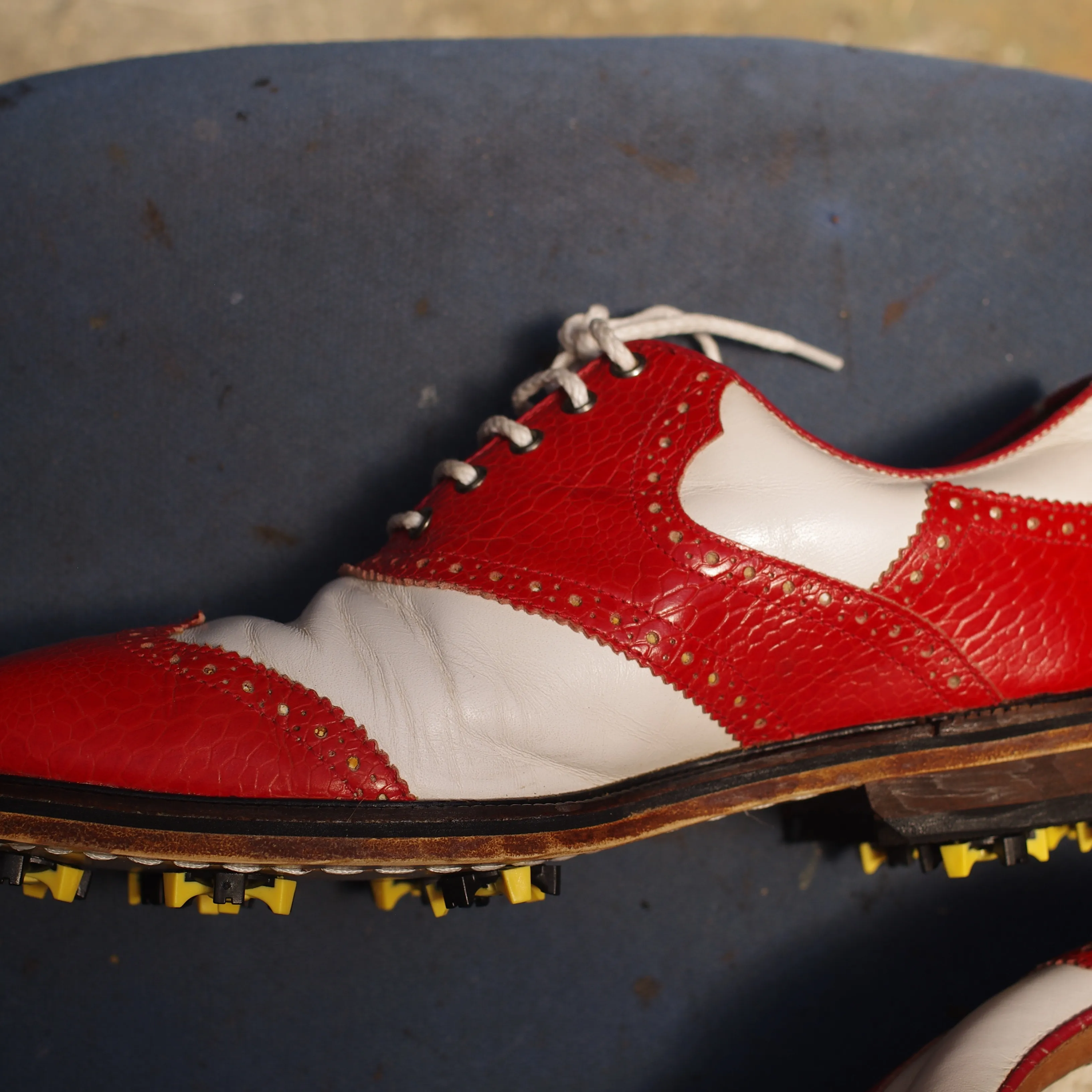 【FootJoy アイコンモデル｜加水分解したゴルフシューズ...