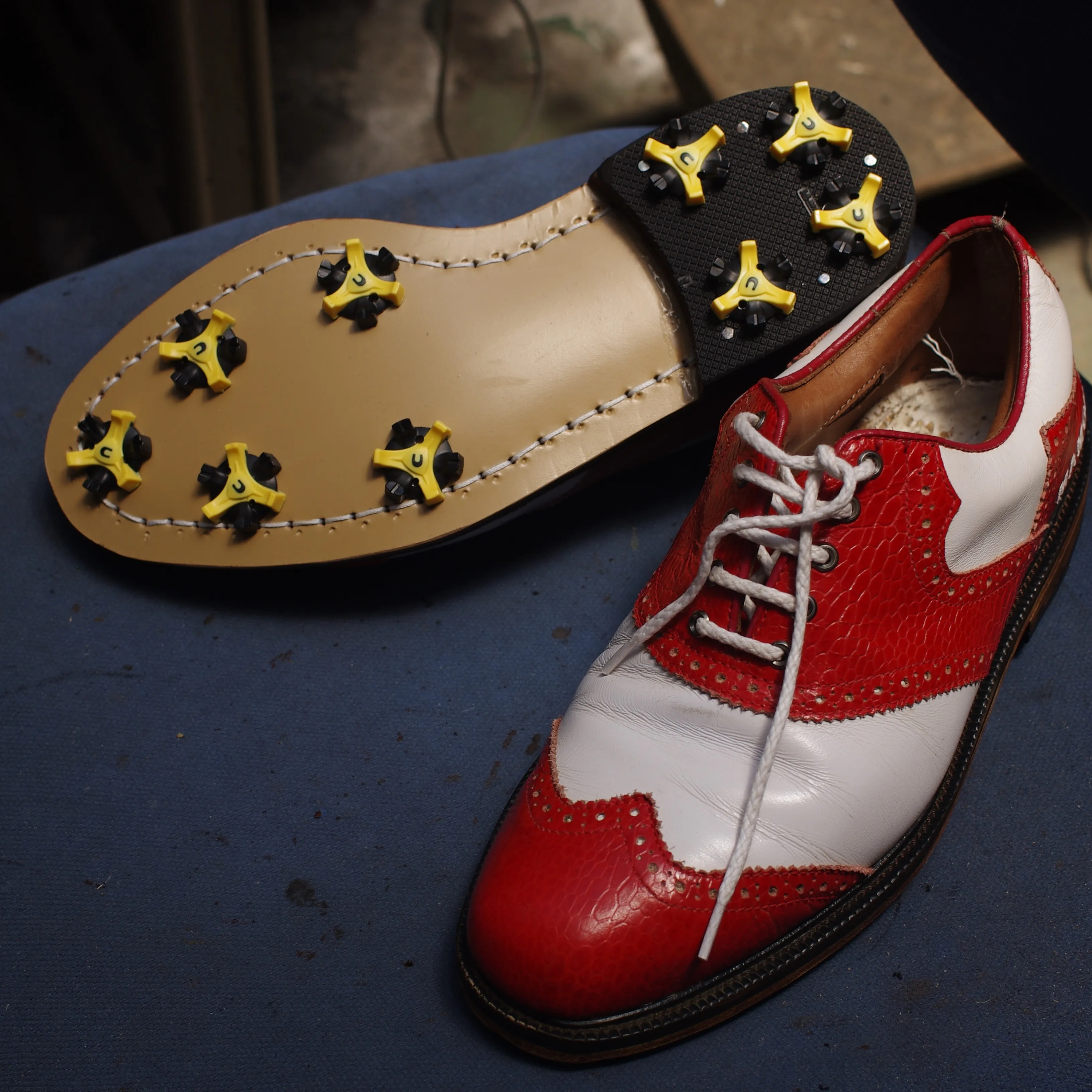 【FootJoy アイコンモデル｜加水分解したゴルフシューズ...