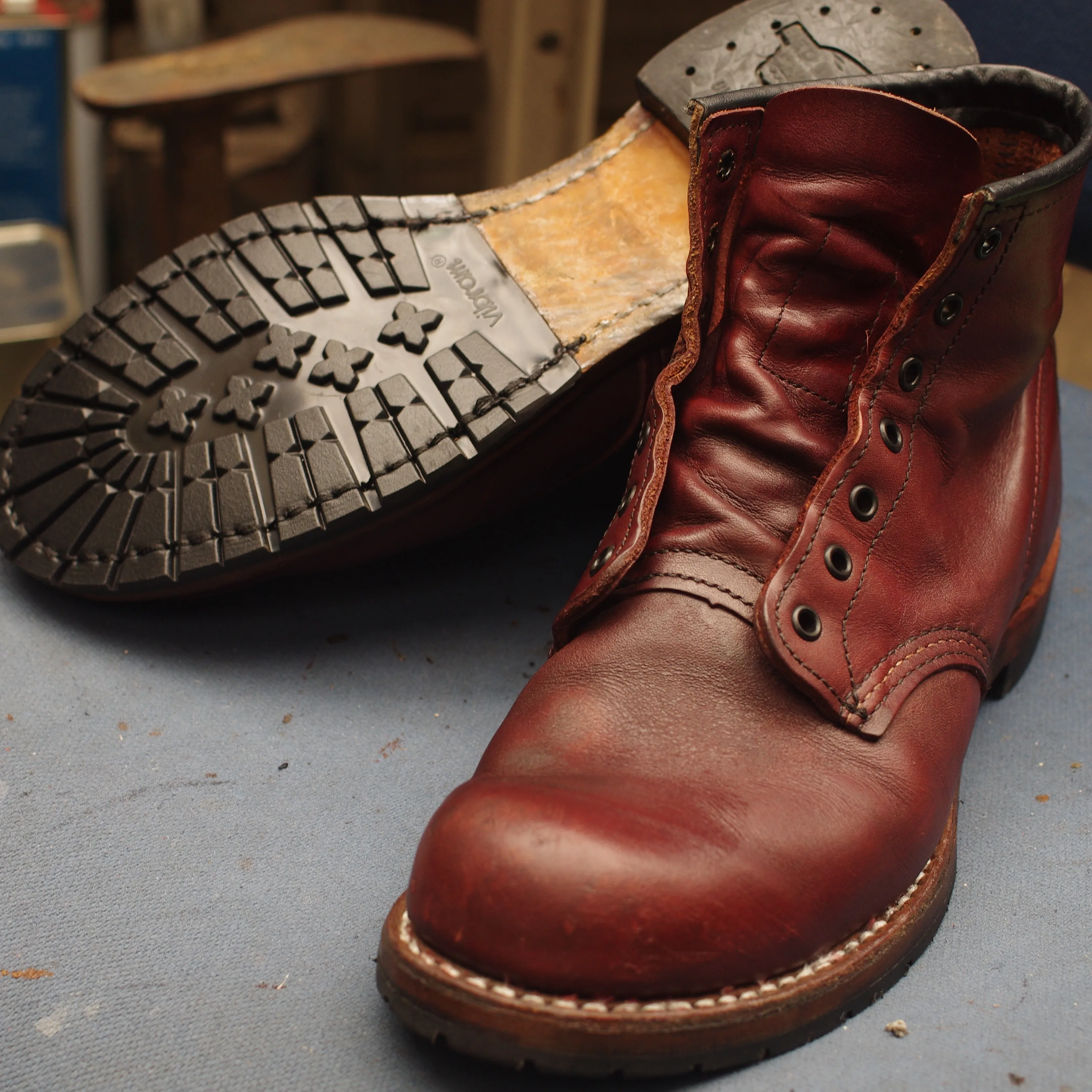 【REDWING ベックマン 加水分解修理|Vibram23...