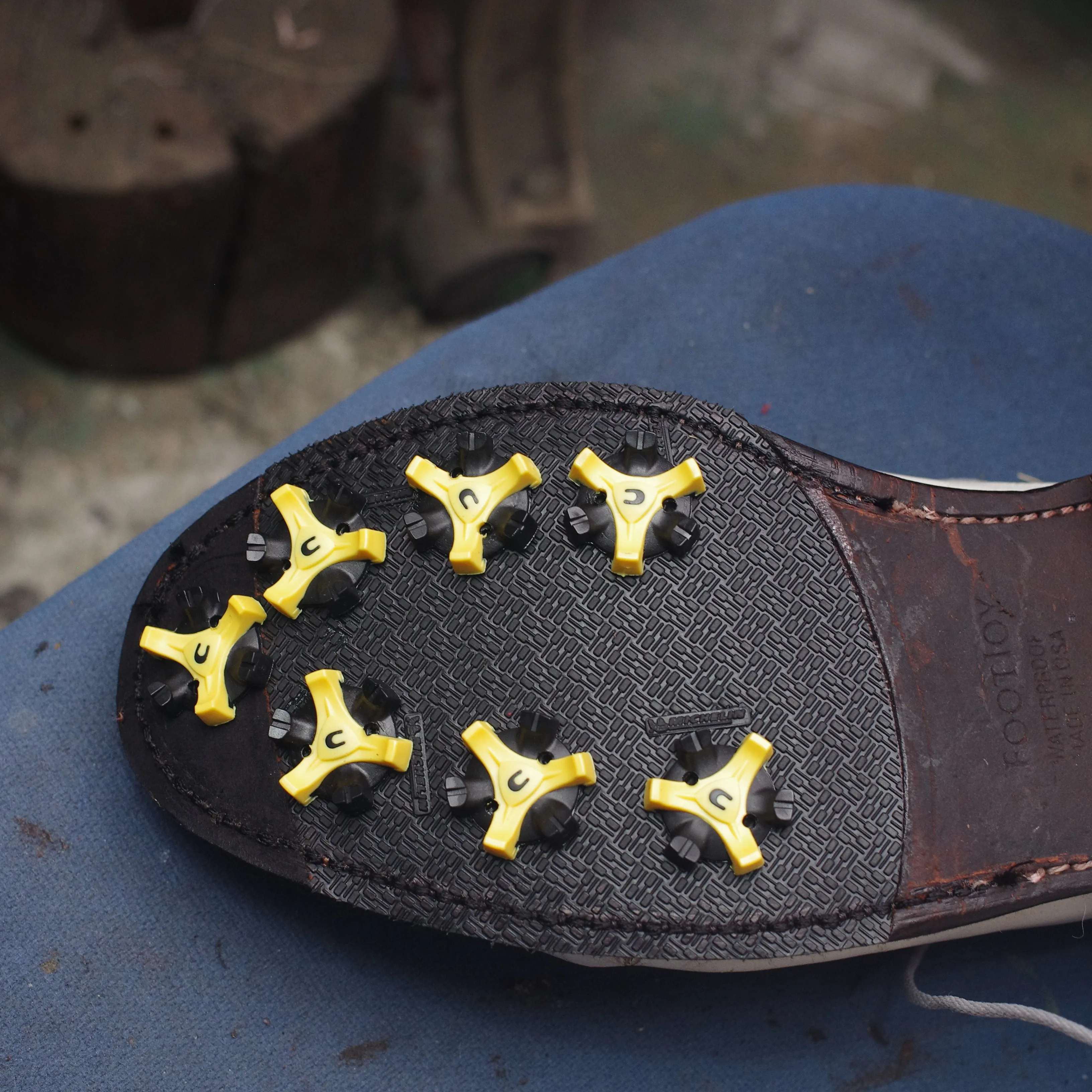 【FootJoy ドライプレミアム ハーフソール交換・メスネ...