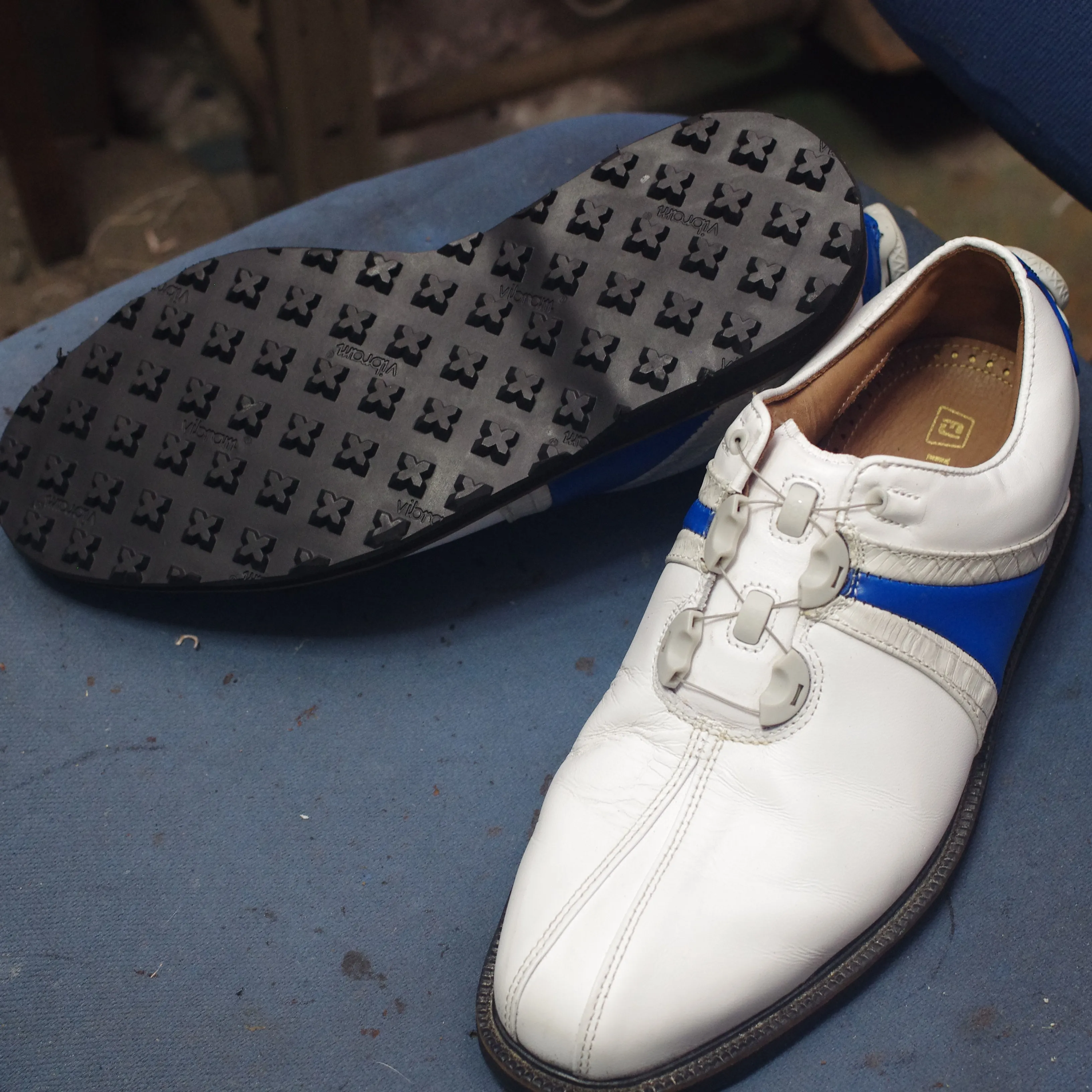 ⛳【FootJoy ICON 加水分解修理｜Vibram 4...