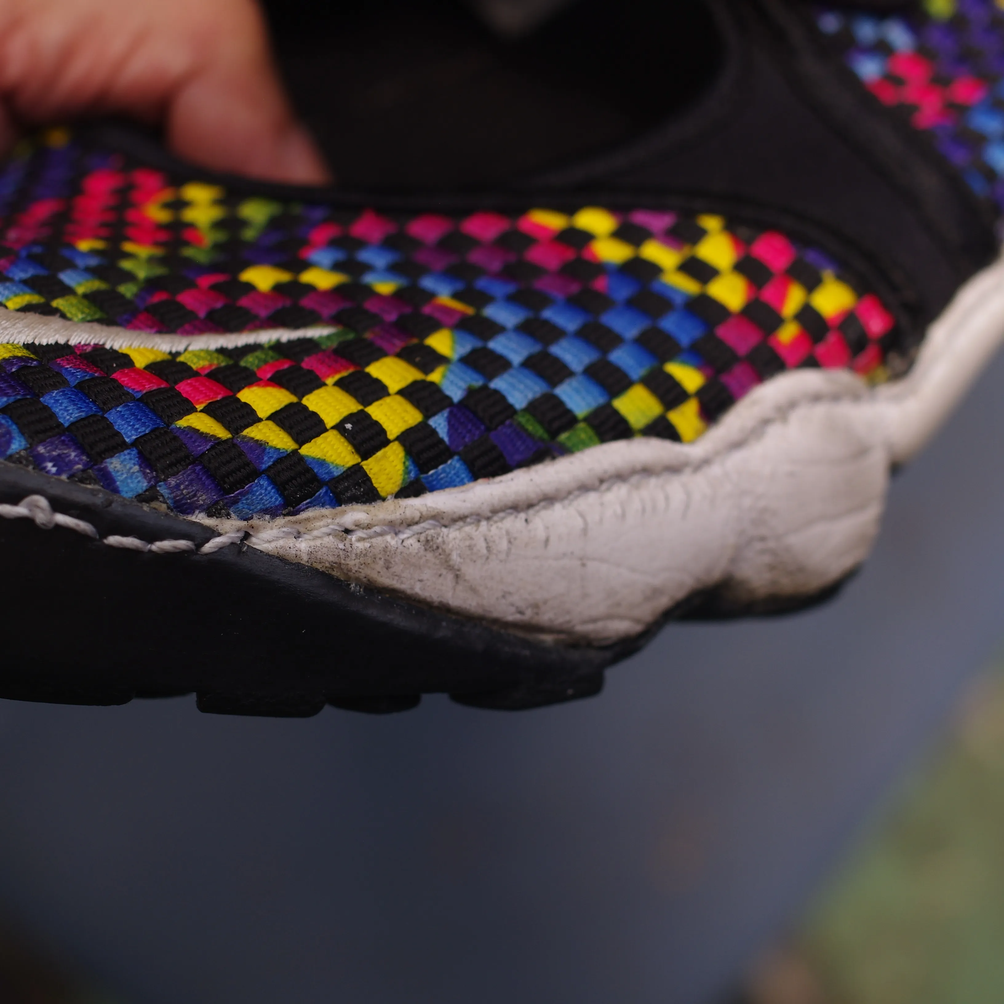 【NIKE エアリフト ソール剥がれ修理・かかとゴム交換】