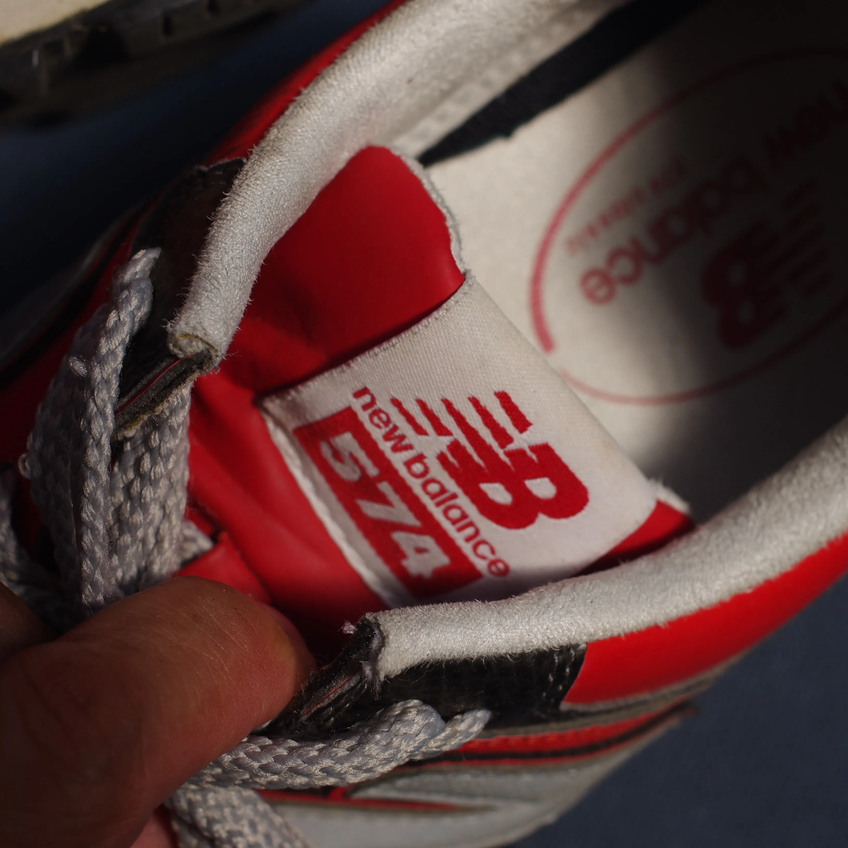 【New Balance 574 修理|加水分解したウェッジ...