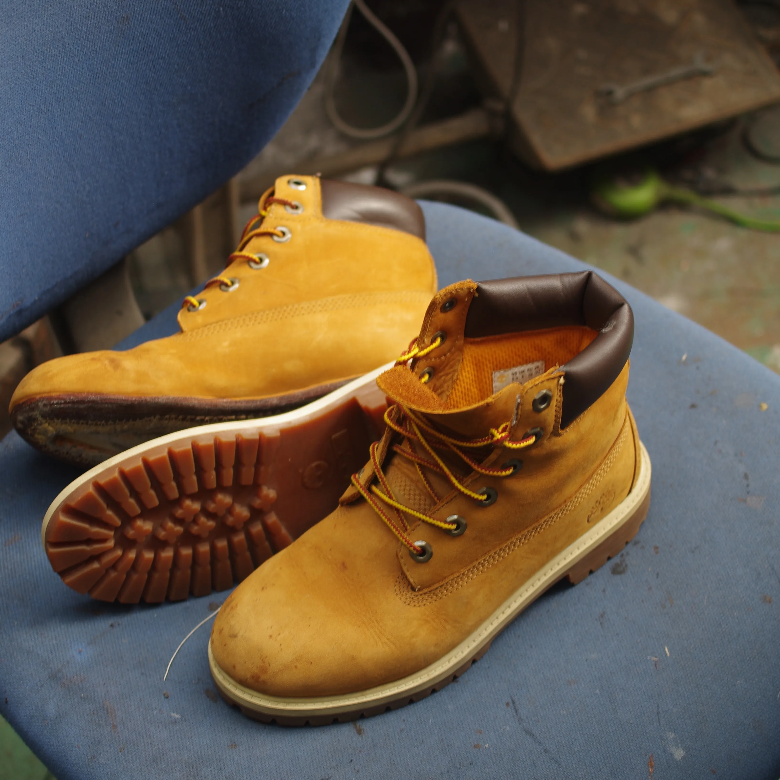Timberland フィールドブーツ｜ソール剥がれ・オール...