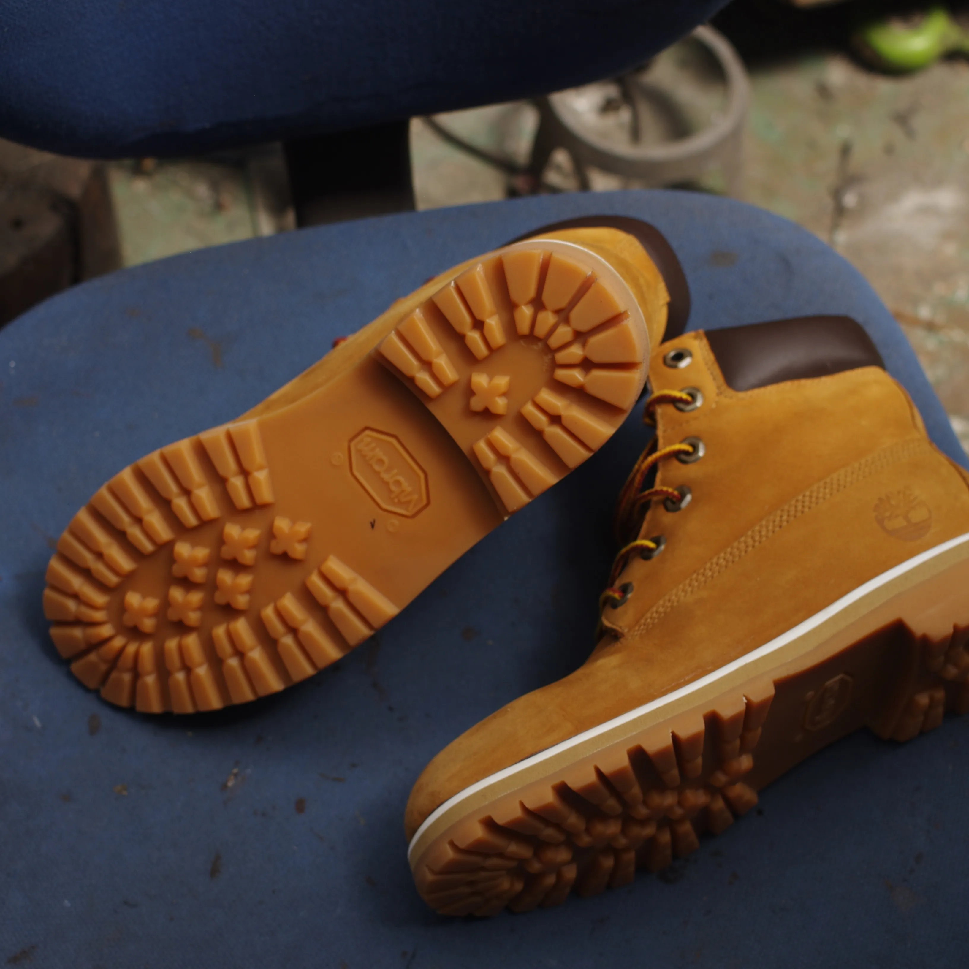 Timberland フィールドブーツ｜ソール剥がれ・オール...