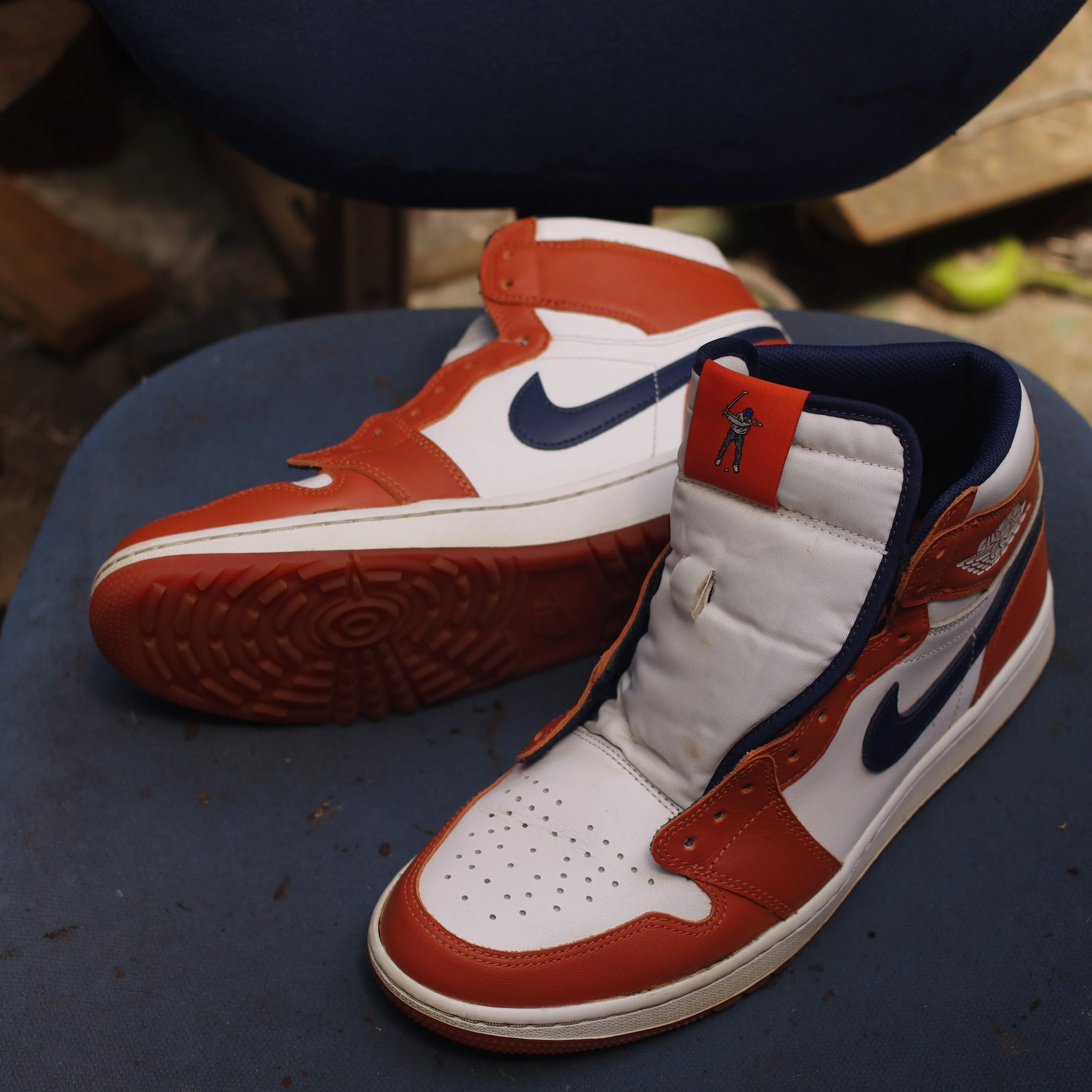 【NIKE エアジョーダン1 ゴルフシューズ｜ソール剥がれ修...